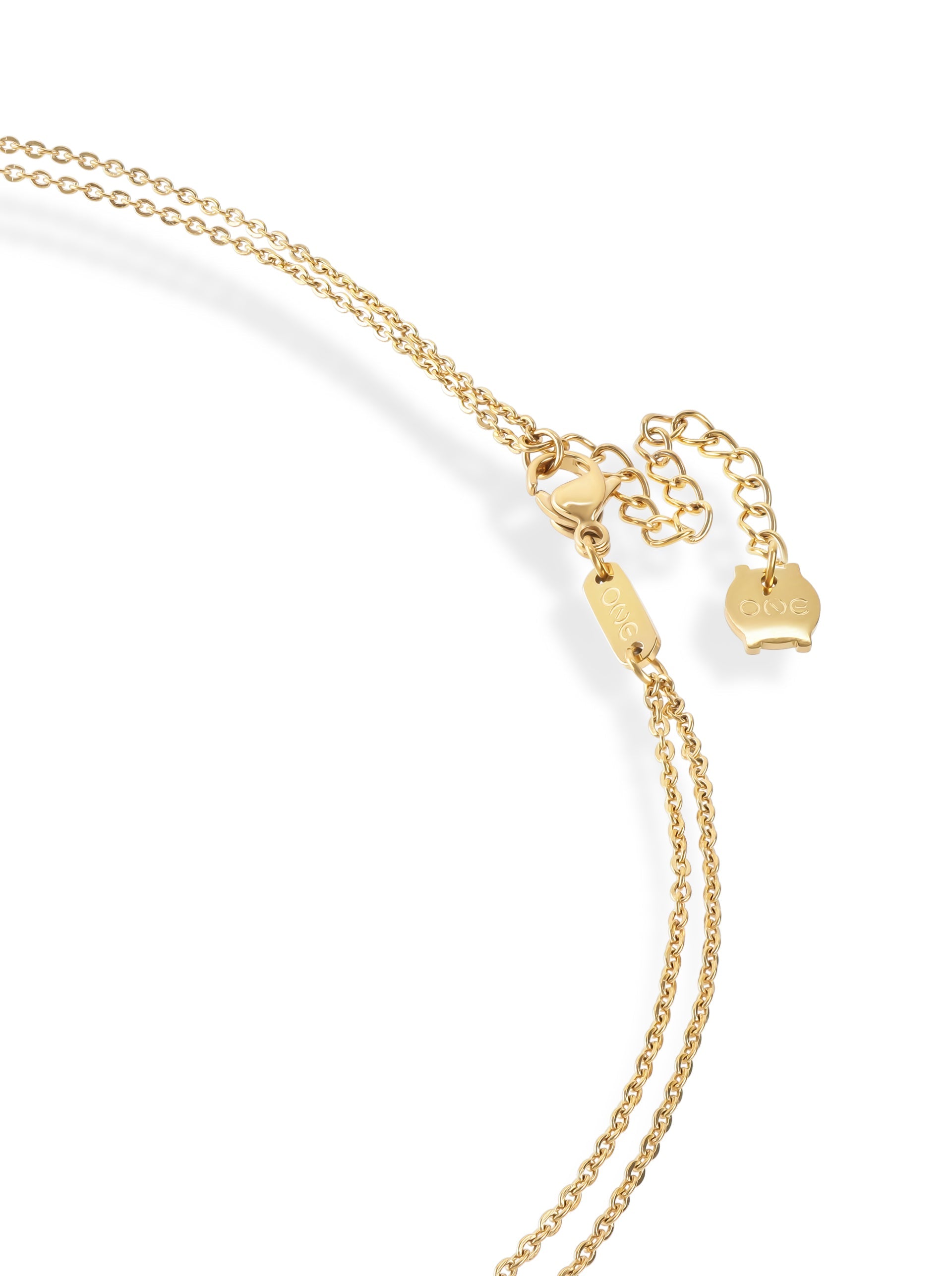 Colar One Luminous Circle Golden