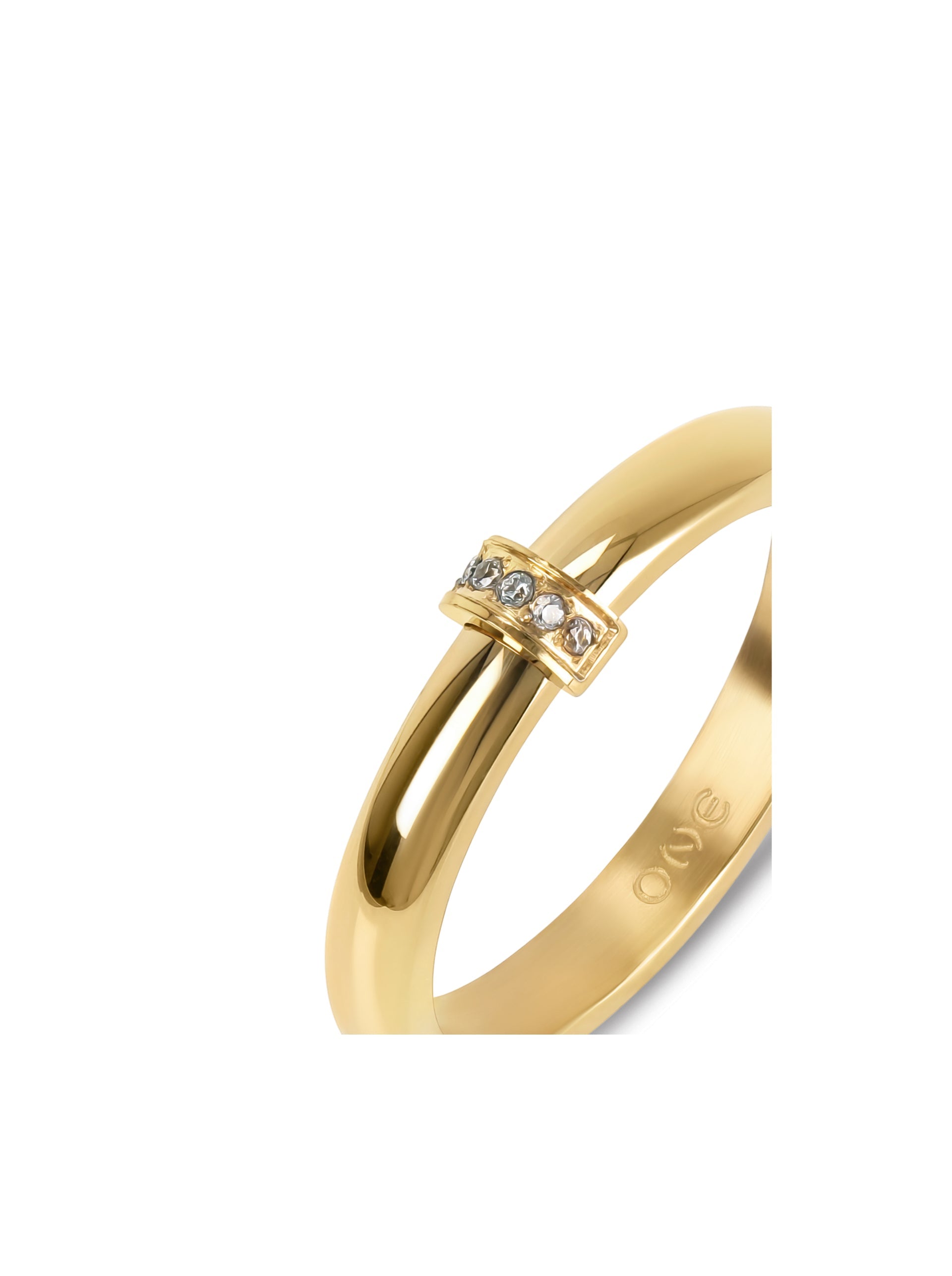 Anel One Luminous Crystal 8