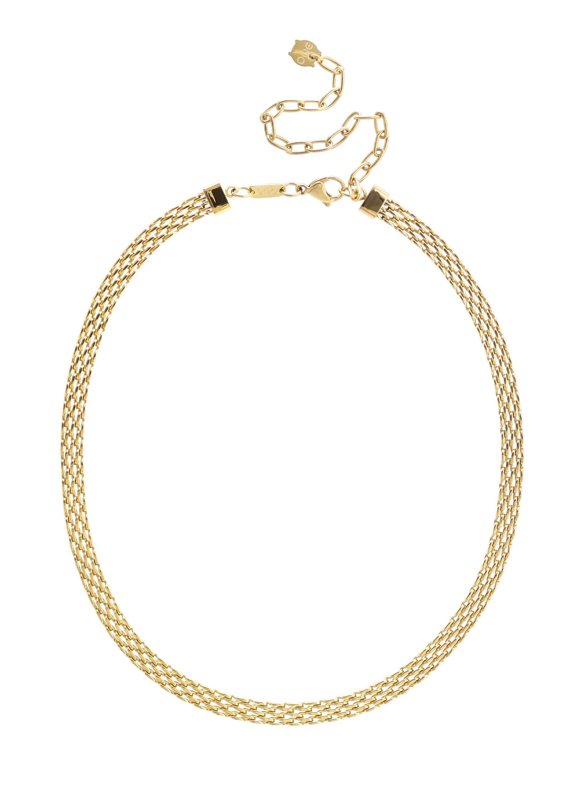 Colar One Neckmess Charming Golden
