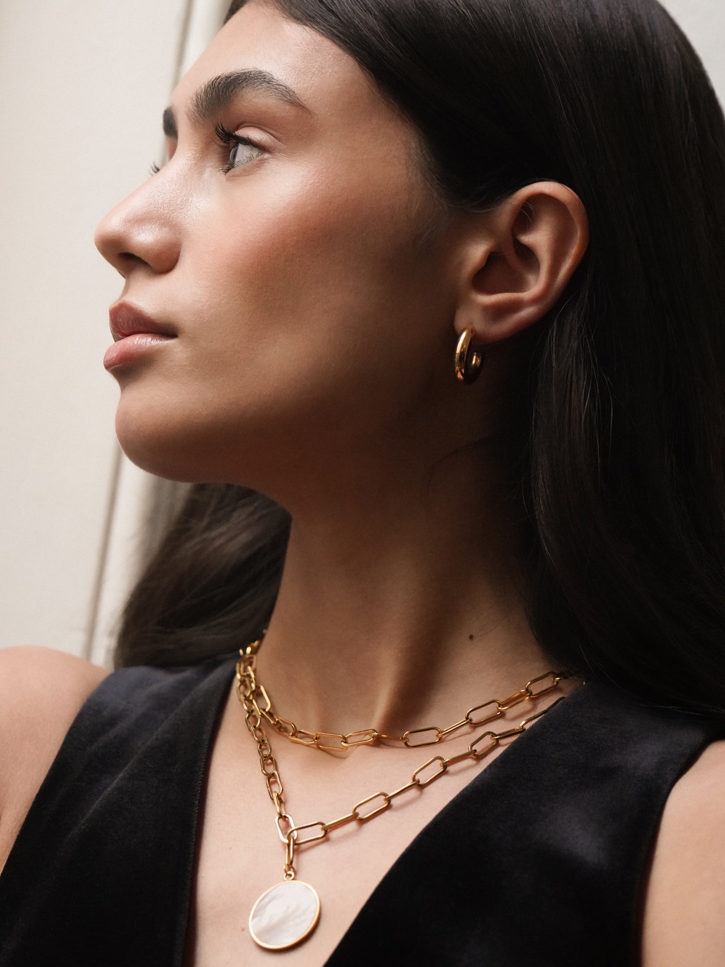 Colar One Neckmess Sublime Golden