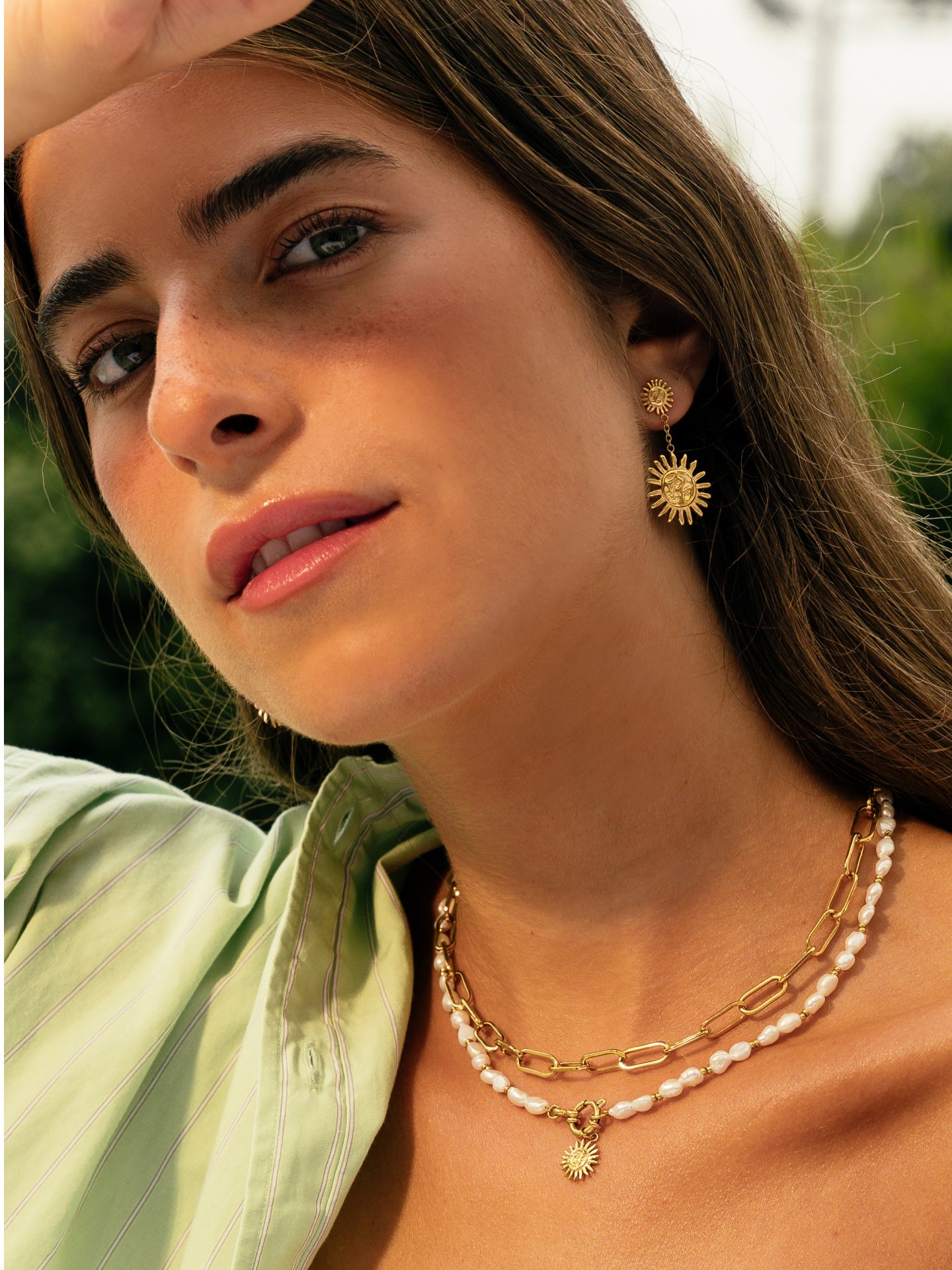 Colar One Neckmess Sunrise Golden