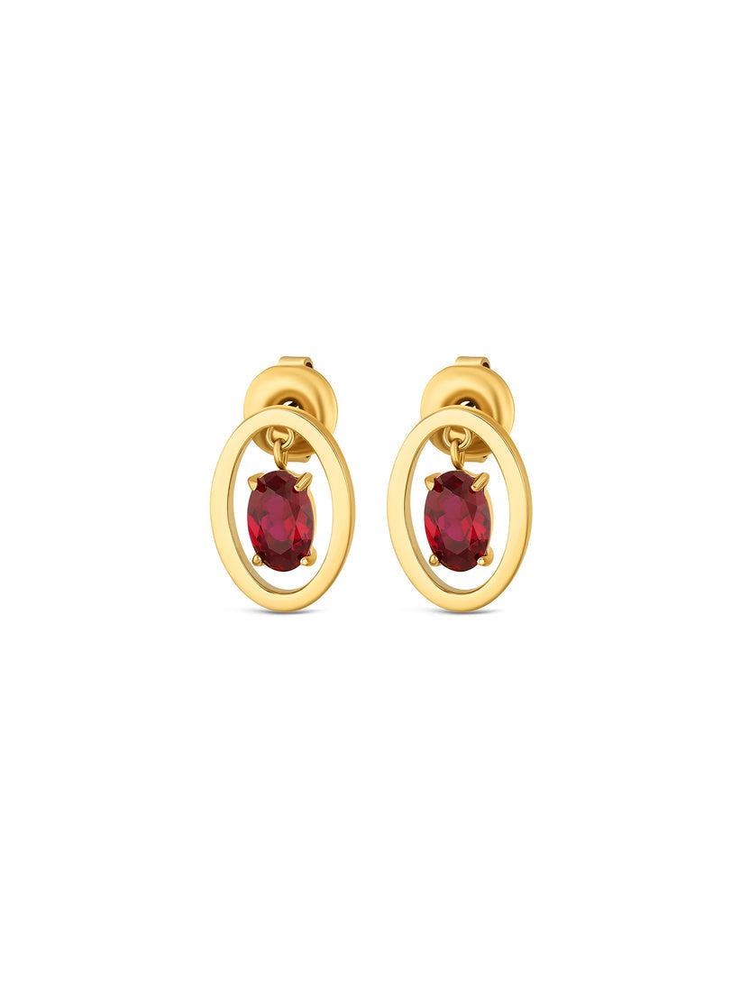 Set Colar & Brincos One Birthstone July