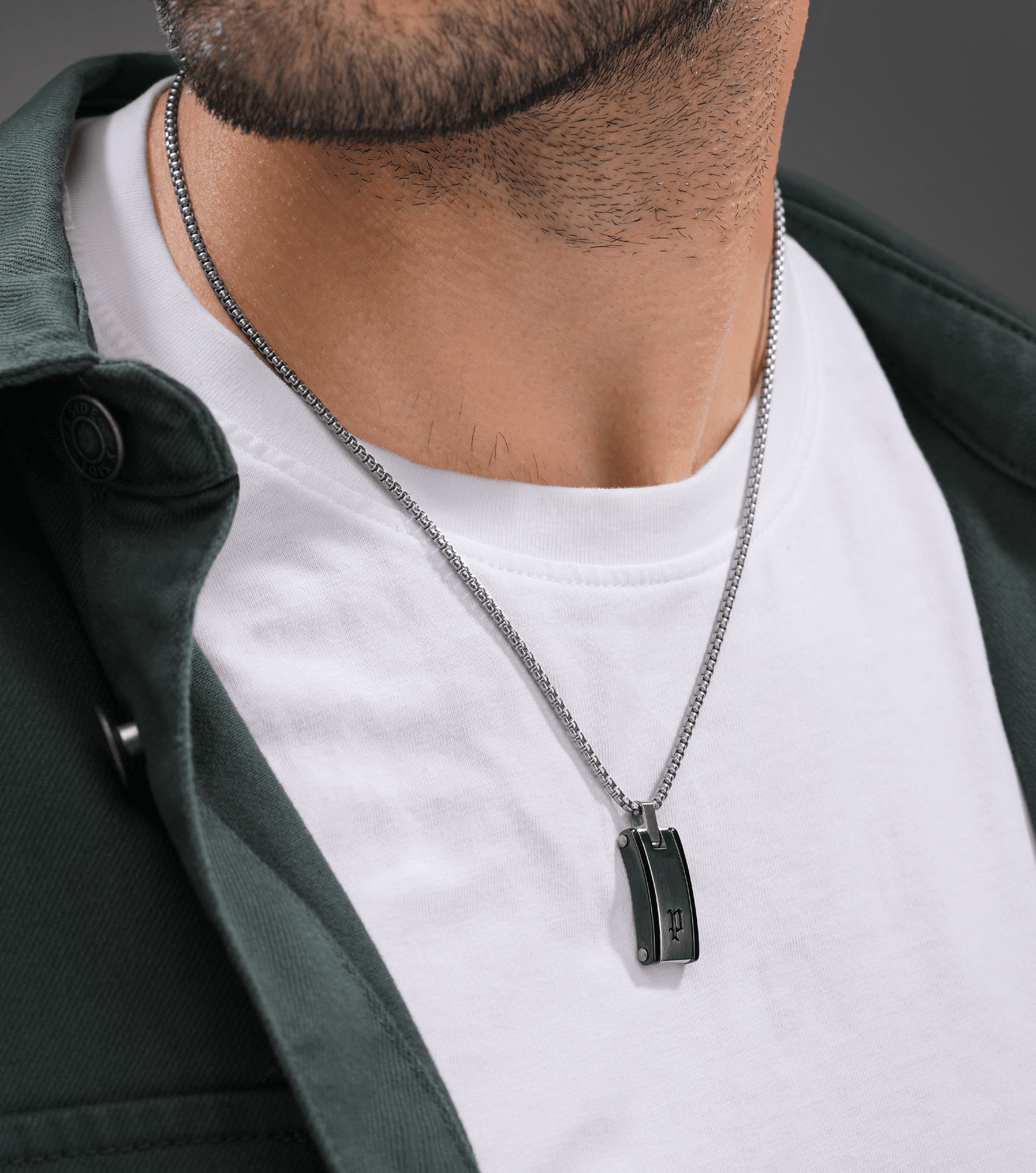 Colar Police Ceramica