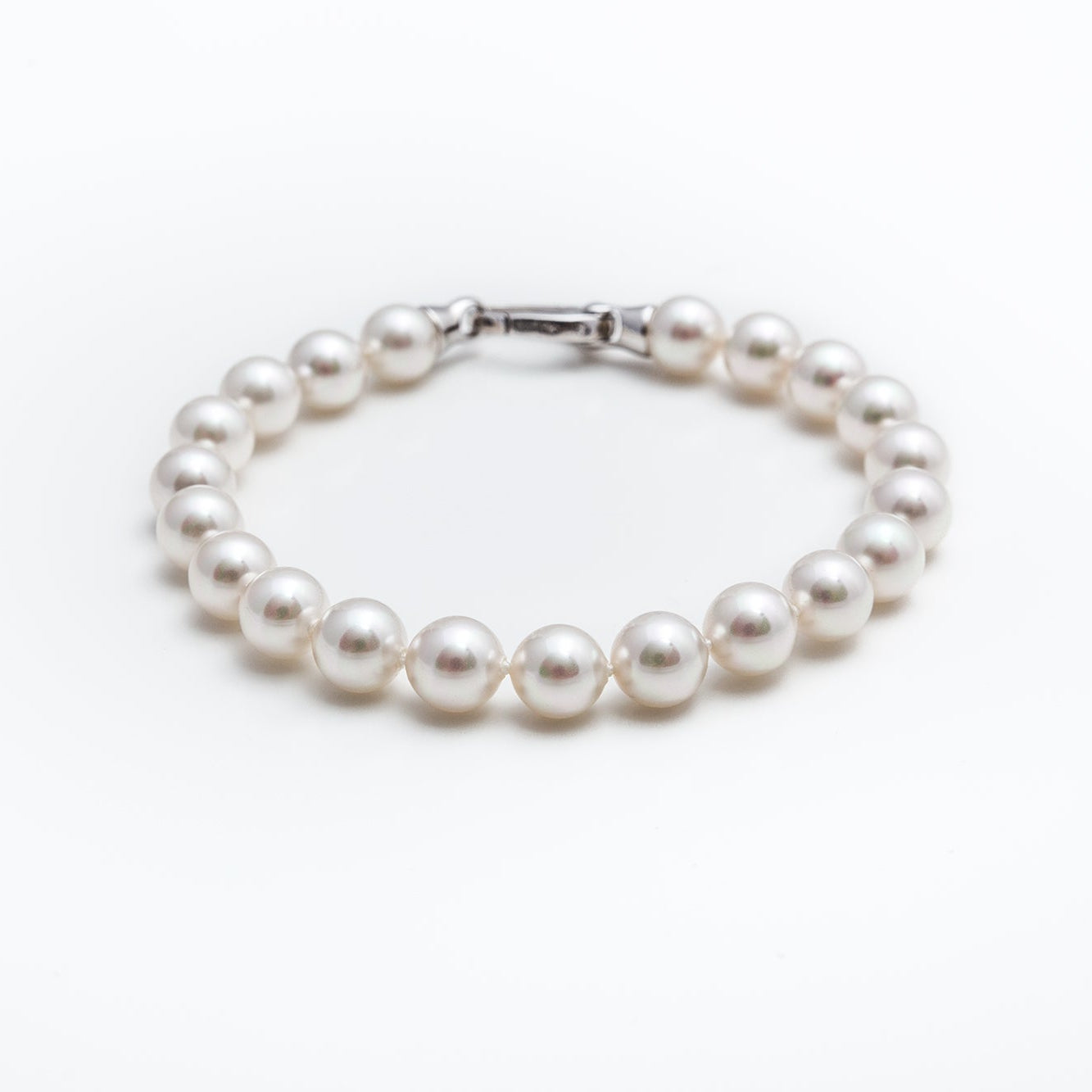 Ana Joalheiros - Pulseiras Prata - Pulseira de pérola Majorica classico 09852.01.2.021.010.1 