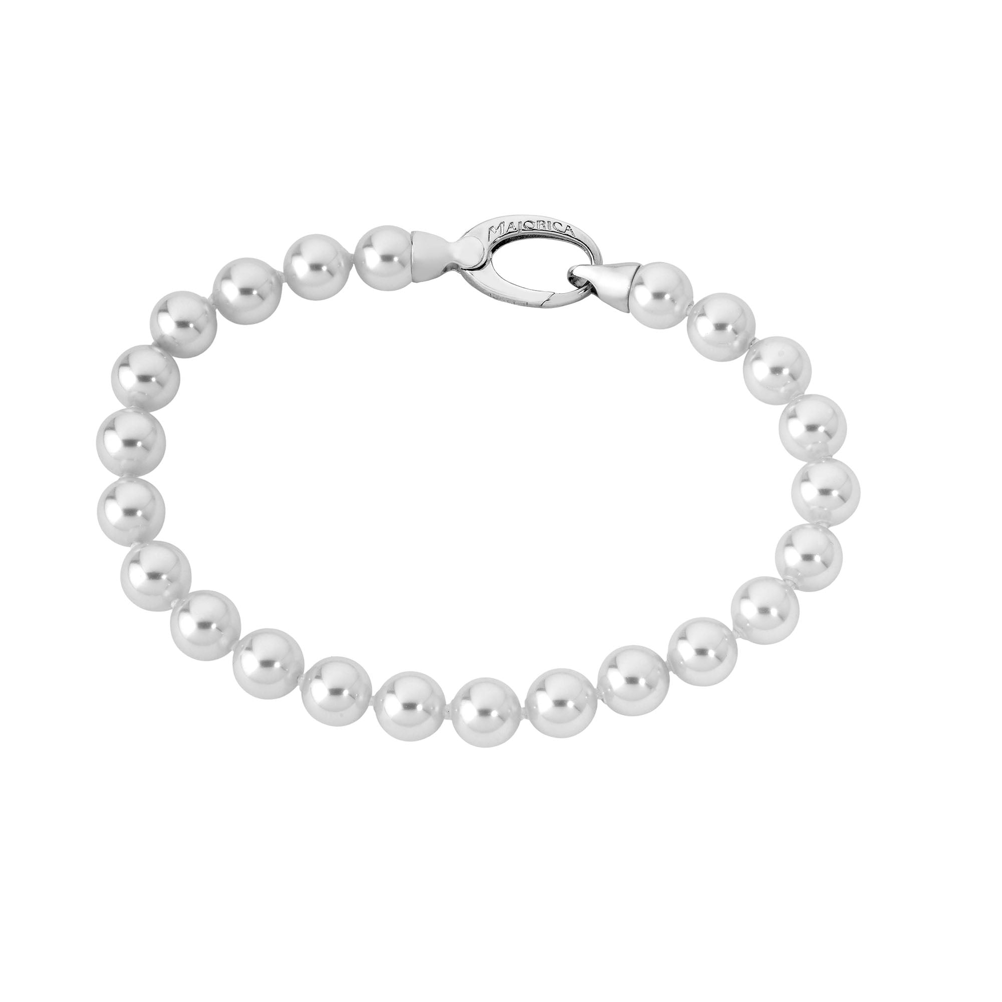 Ana Joalheiros - Pulseiras Prata - Pulseira de pérola Majorica classico 09857.01.2.021.010.1 