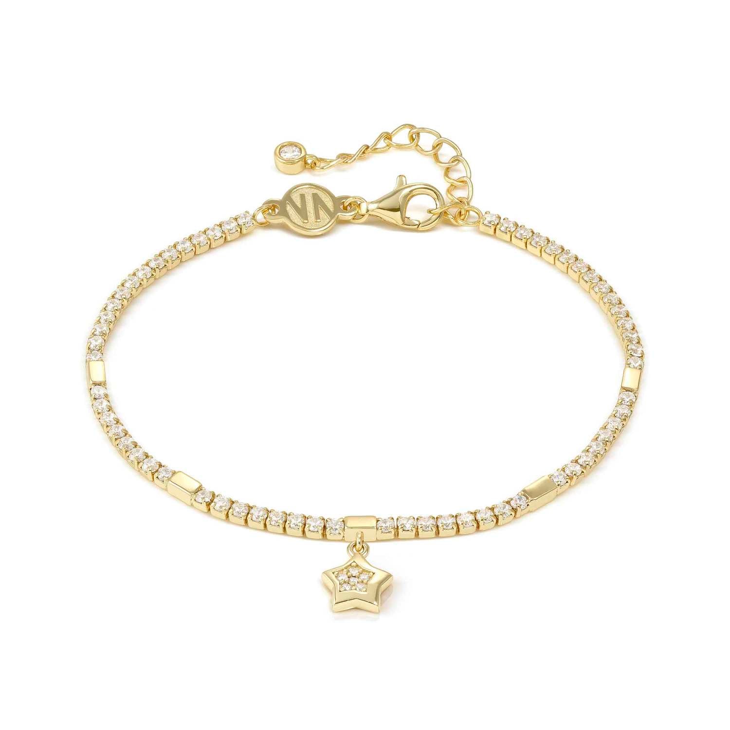 Ana Joalheiros - Pulseiras Douradas - Pulseira Nomination Petit Sparkle Estrela 242308/009 simbolo