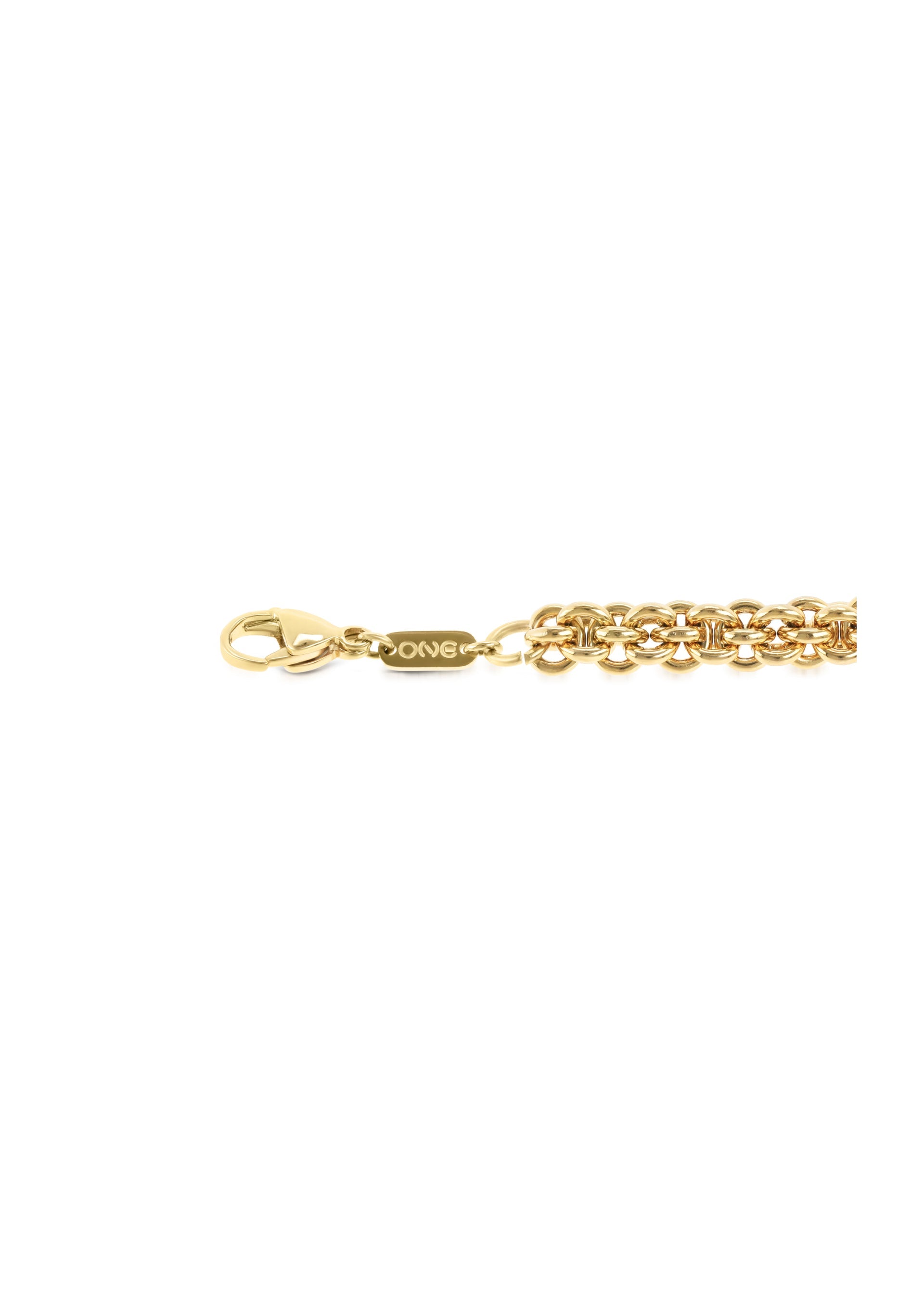 Ana Joalheiros - Pulseiras Douradas - Pulseira One Beauty Golden OJBA12G 