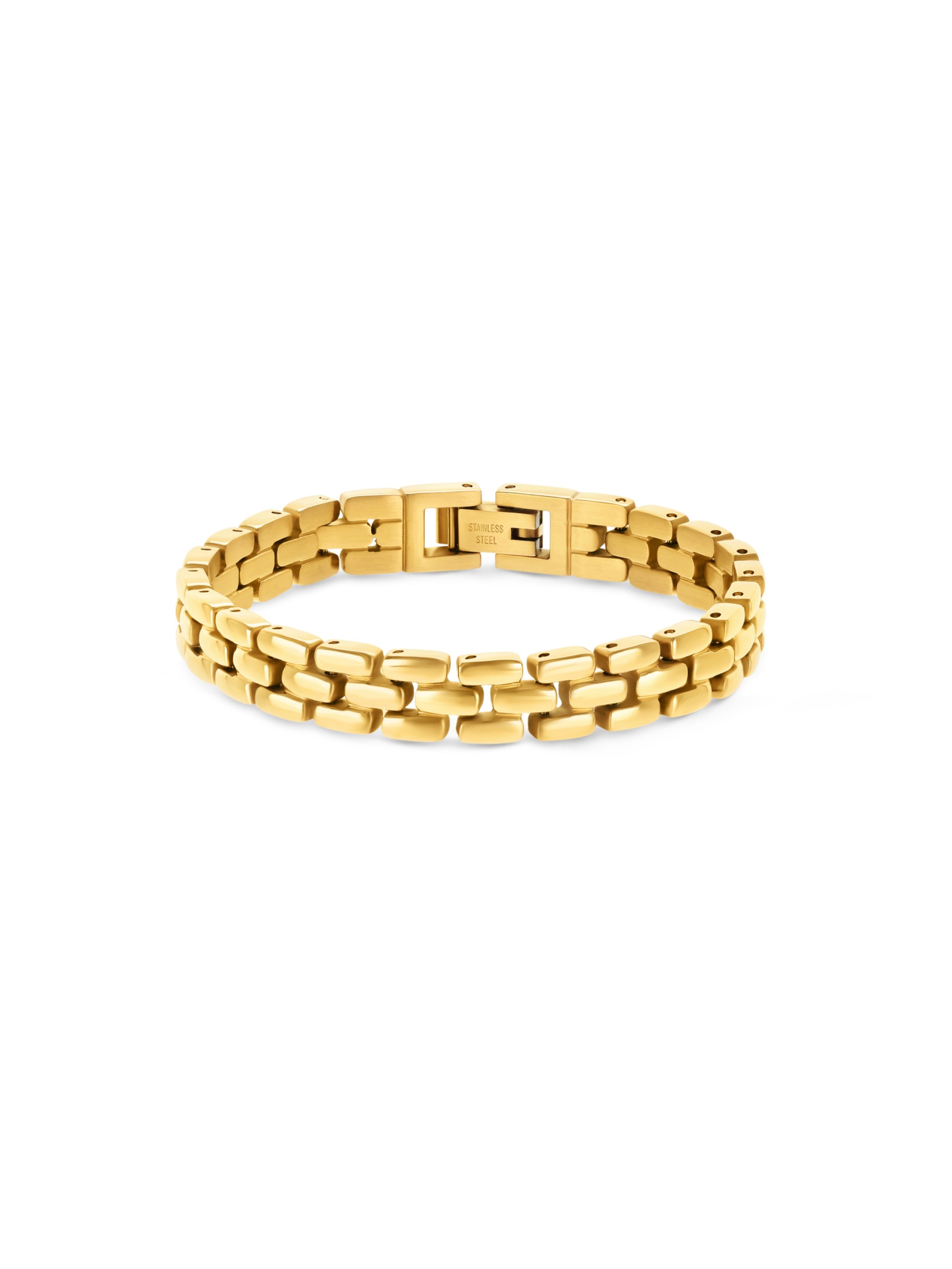 Ana Joalheiros - Pulseiras Douradas - Pulseira One Charming Endless Gold OJCB02D