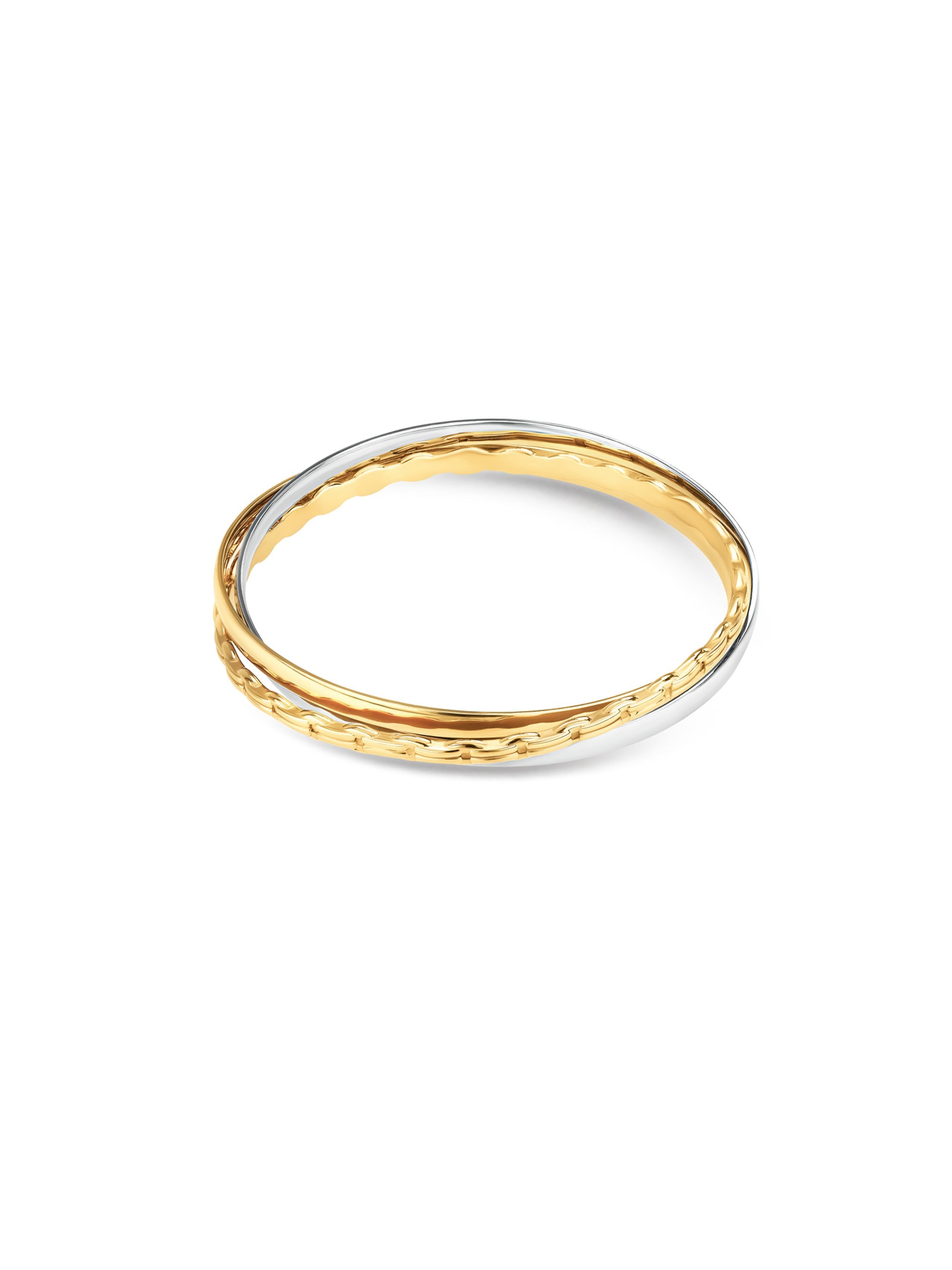Ana Joalheiros - Pulseiras Douradas - Pulseira One Elysia Golden OJBA41SG 