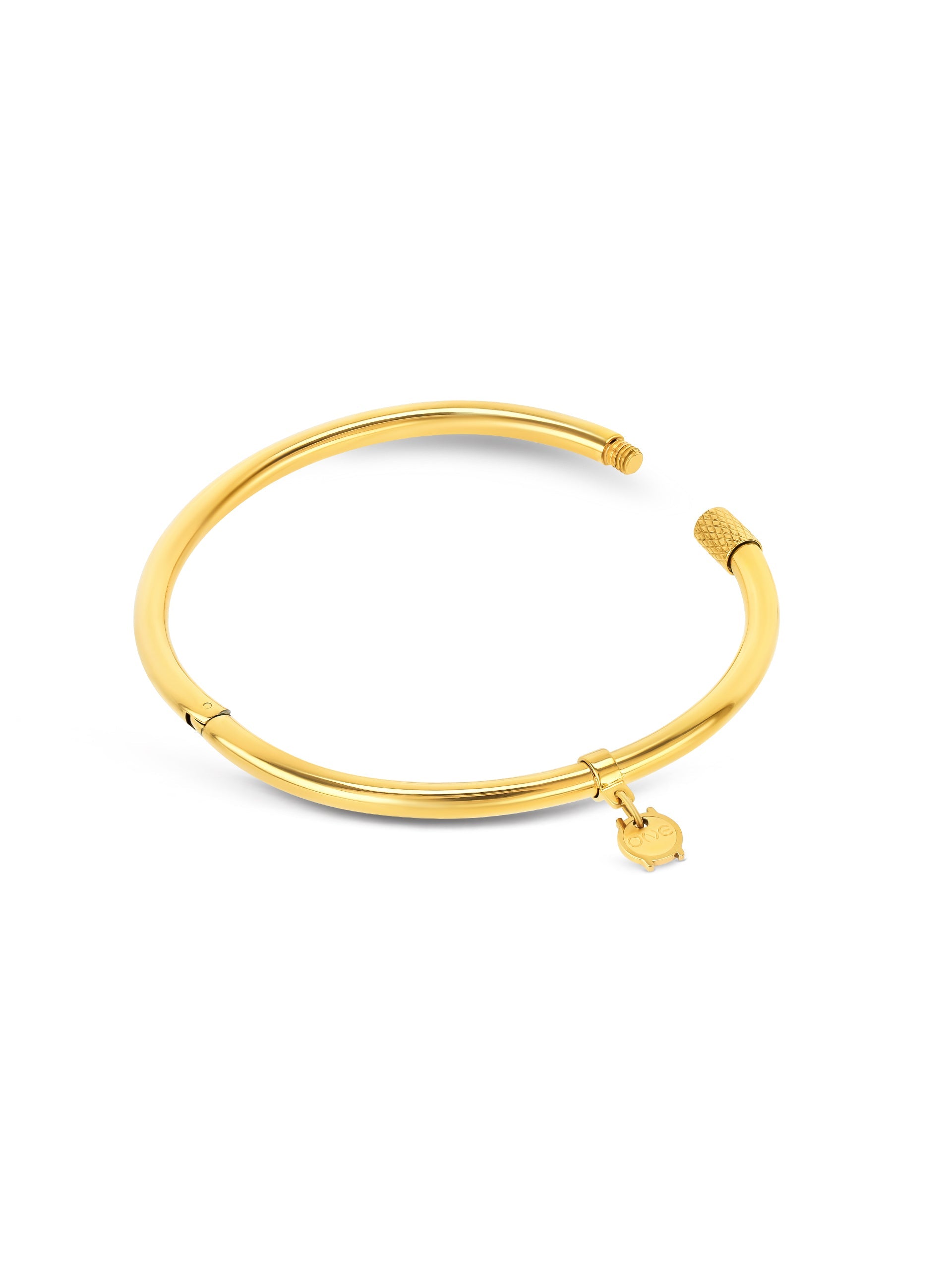 Ana Joalheiros - Pulseiras One - Pulseira One Energy Master Oval Golden OJEBM01G-M 