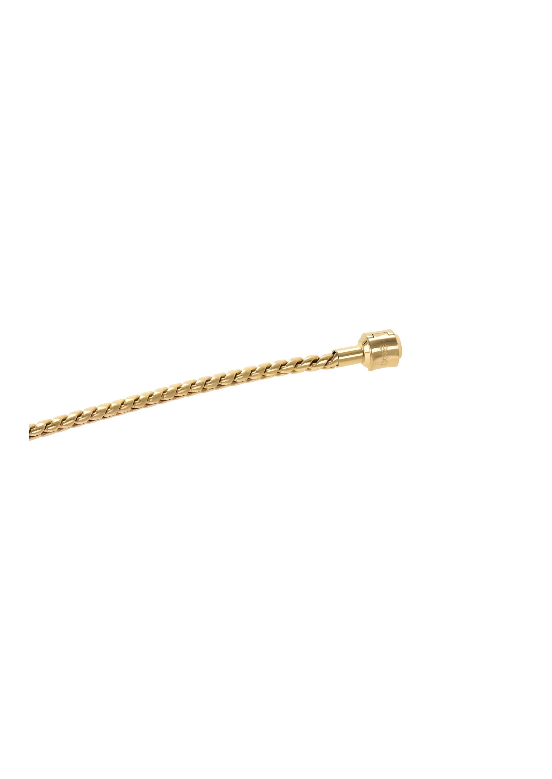 Ana Joalheiros - Pulseiras One - Pulseira One Energy Master Twisted Golden OJBMT01G Fecho