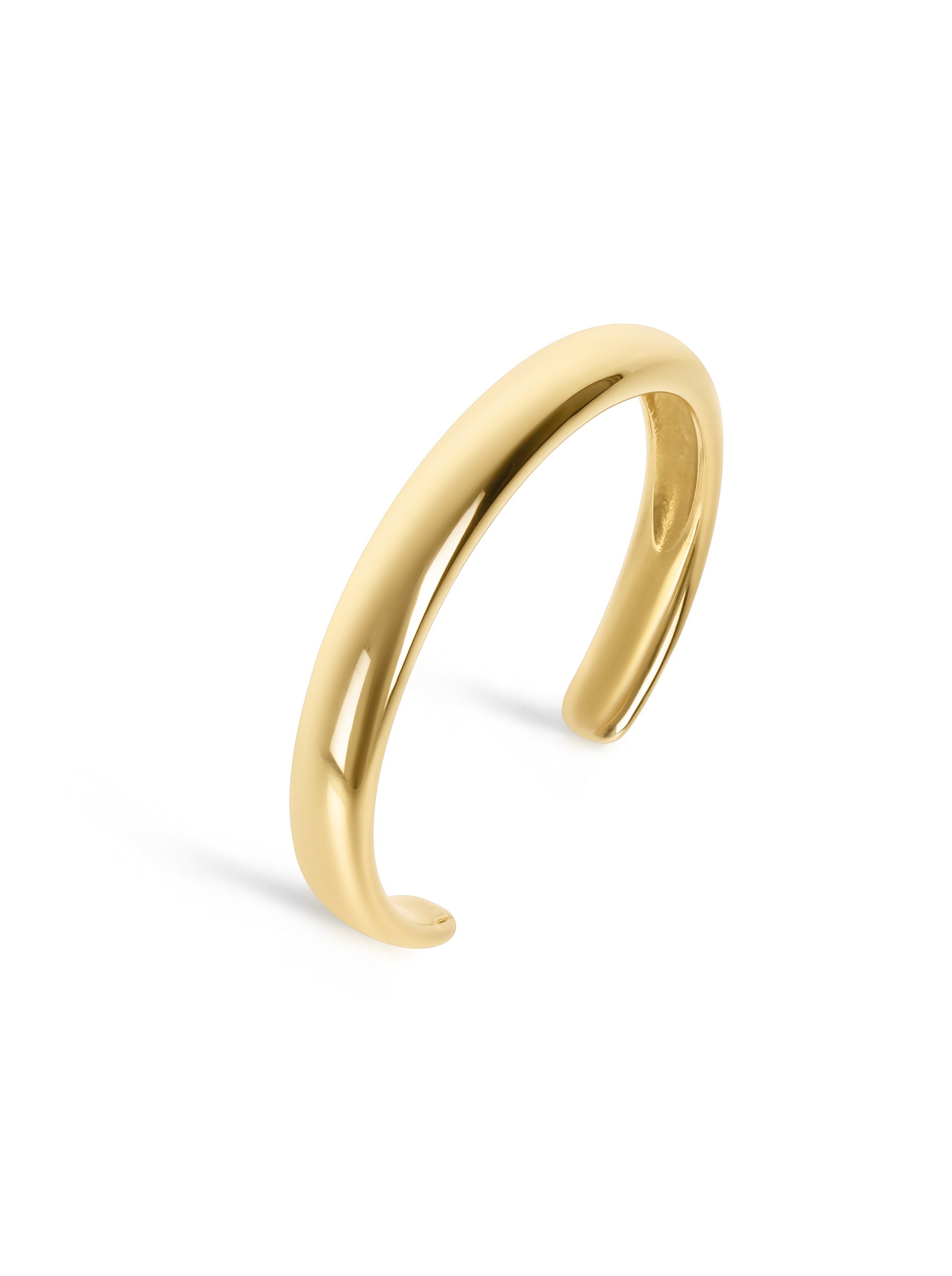 Ana Joalheiros - Pulseiras Douradas - Pulseira One Infinity Glossy Golden OJIFB01G-S 