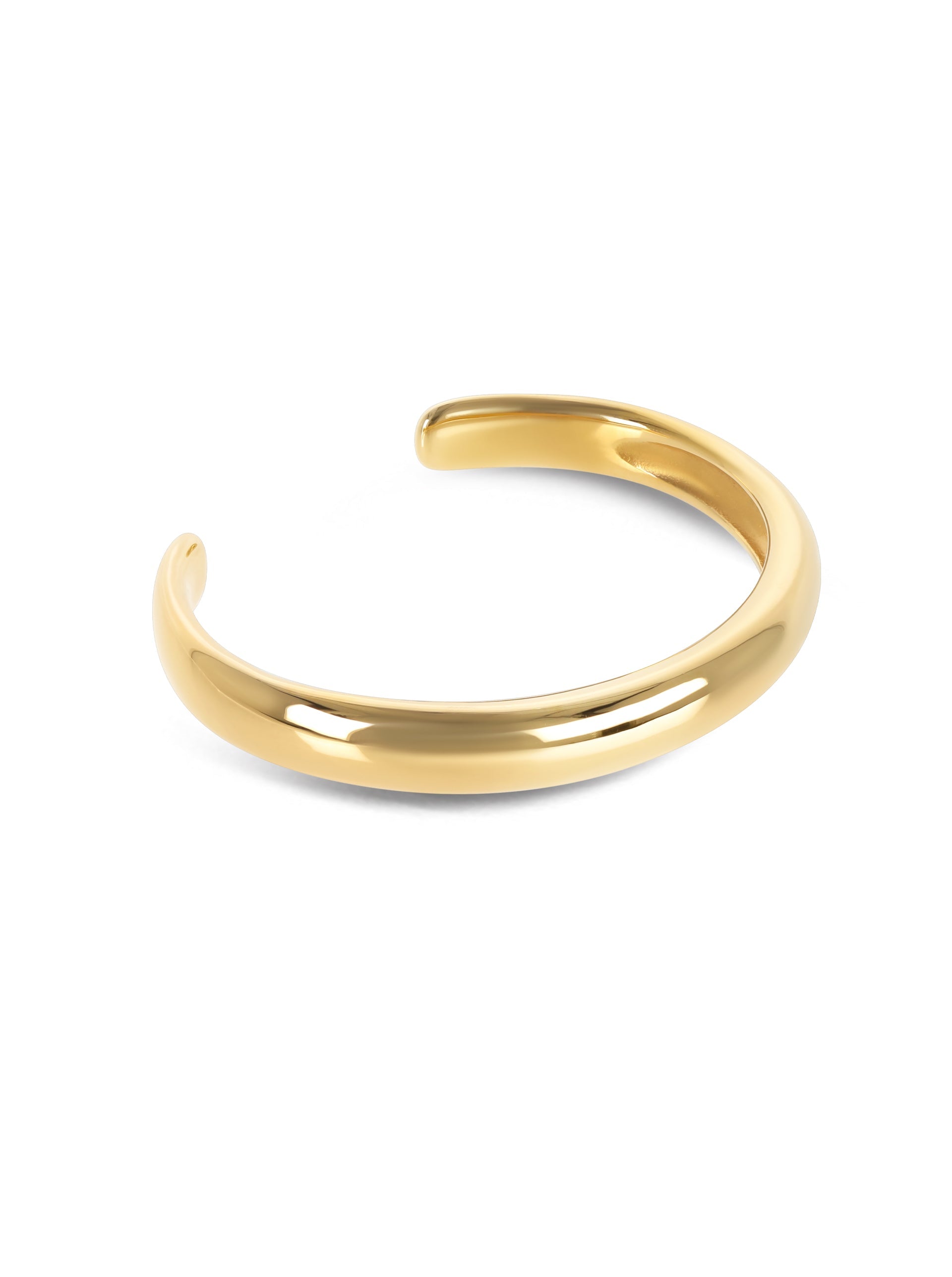 Ana Joalheiros - Pulseiras One - Pulseira One Infinity Glossy Golden OJIFB01G-S pulso
