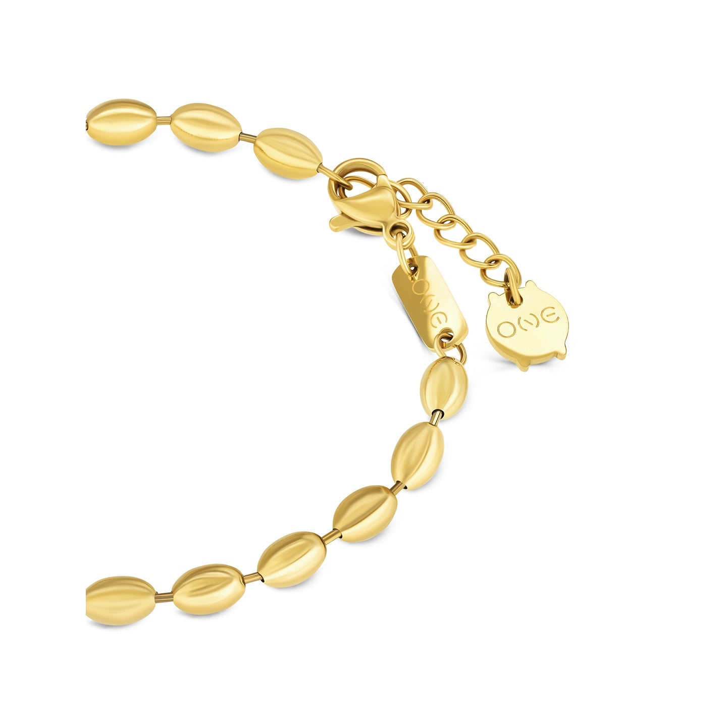 Ana Joalheiros - Pulseiras One - Pulseira One Luna Golden OJBA52G 