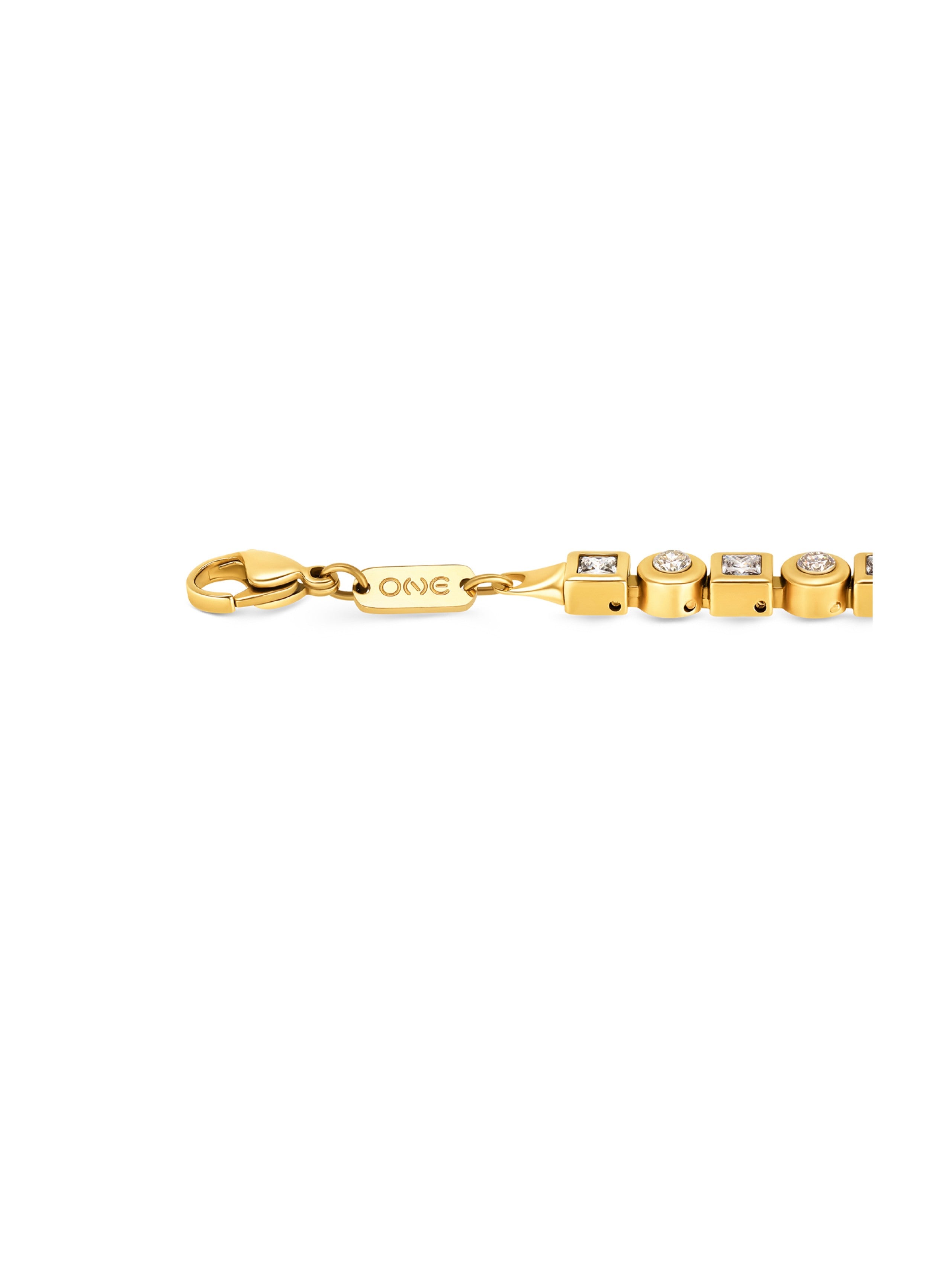 Ana Joalheiros - Pulseiras One - Pulseira One Lush Golden OJBA28G Fecho