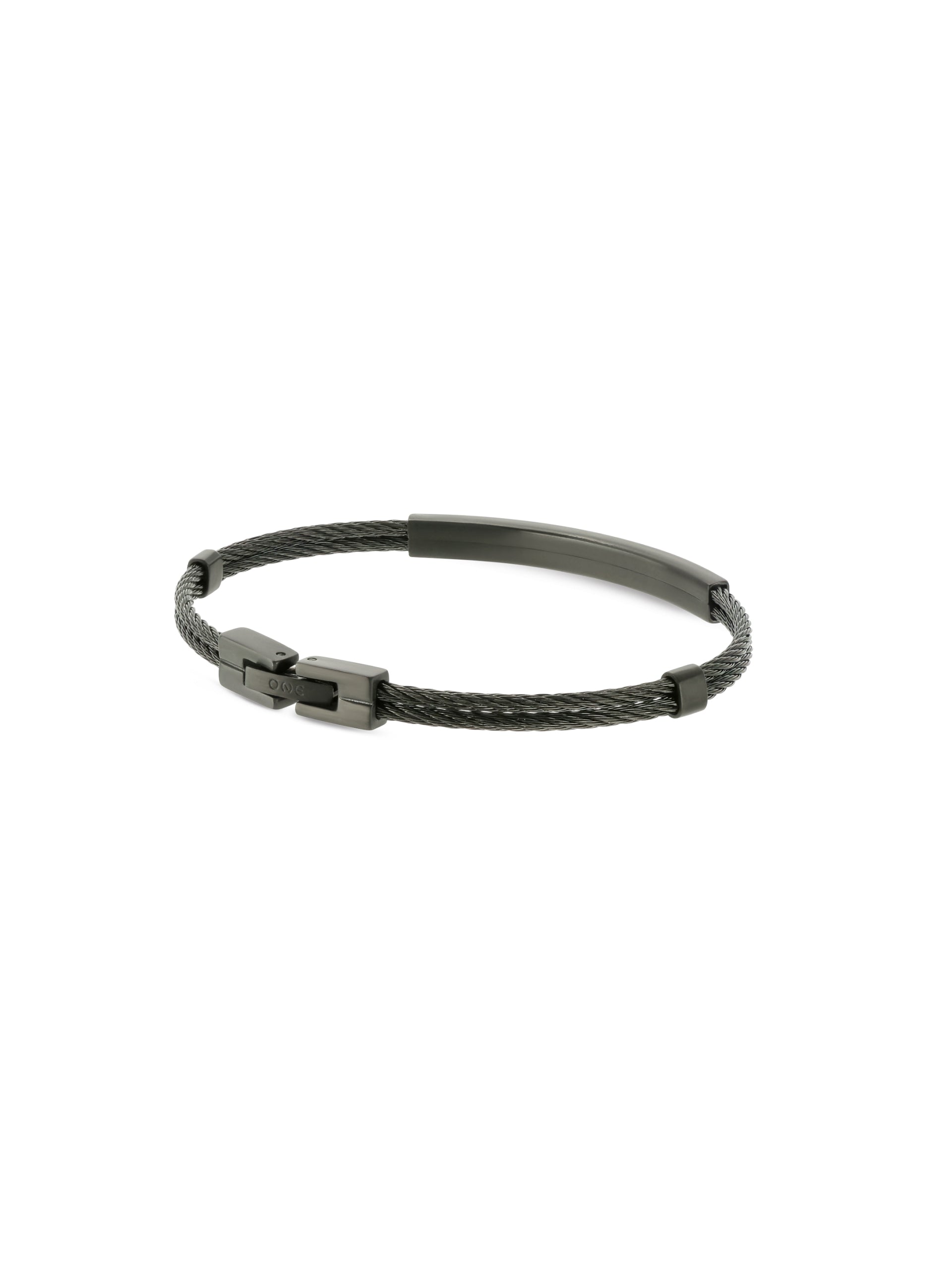 Ana Joalheiros - Pulseiras One - Pulseira One Men Endurance Black OAMB4208SP Preto