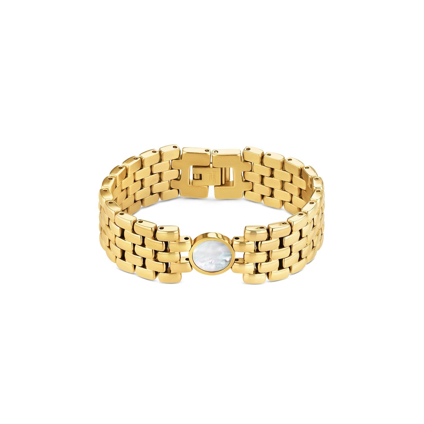 Ana Joalheiros - Pulseiras Douradas - Pulseira One Passion Gold OJBA68G 