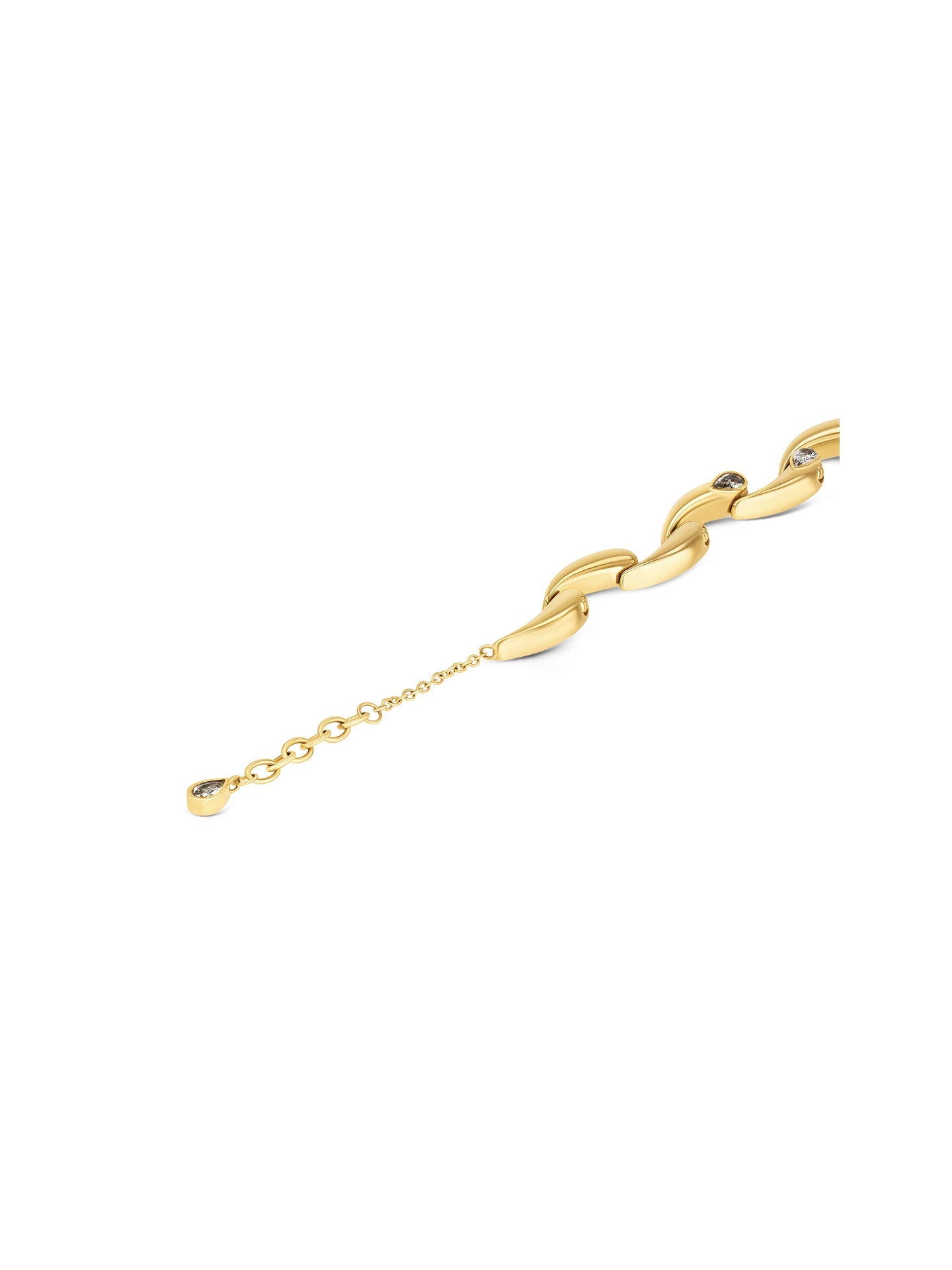 Ana Joalheiros - Pulseiras One - Pulseira One Prime Golden OJBA60G Gota