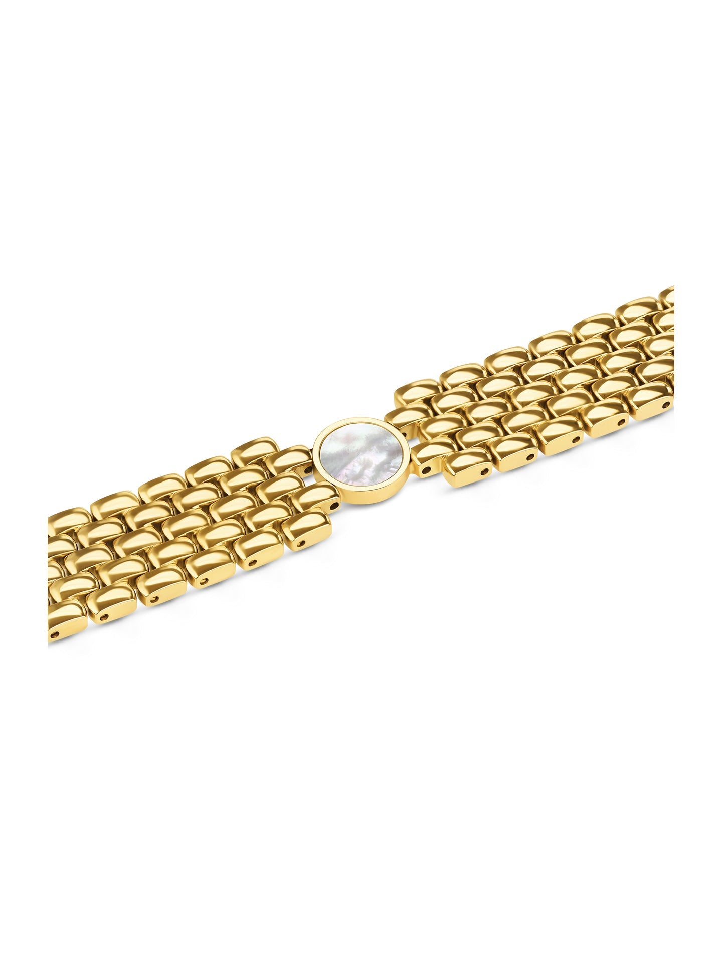 Ana Joalheiros - Pulseiras Douradas - Pulseira One Senhora Passion Gold OJBA68G SIMBOLO