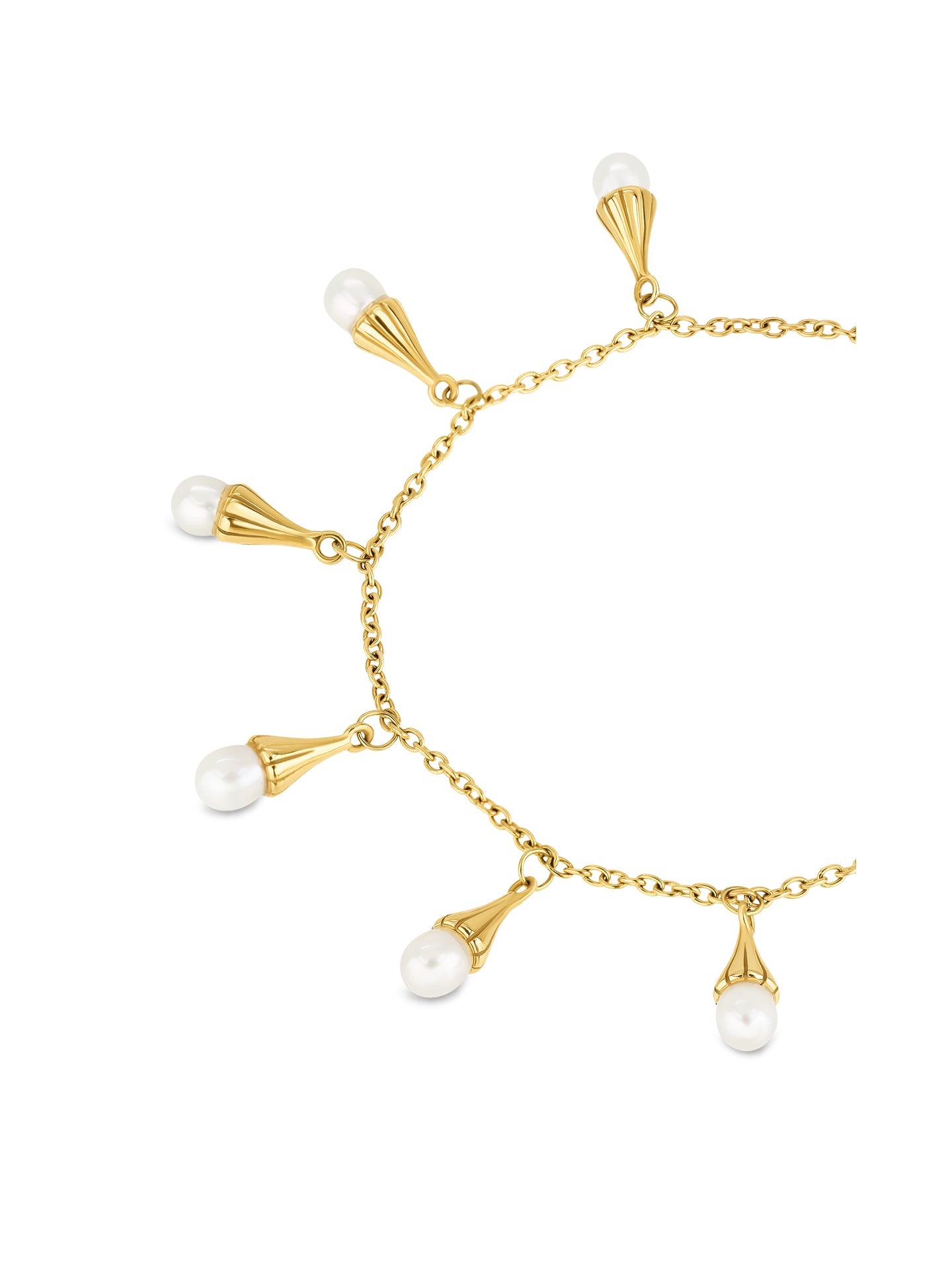 Ana Joalheiros - Pulseiras One - Pulseira One Senhora Sea Pearl Gold OJBA62G Perola pulso