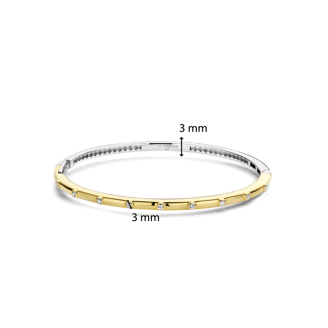 Ana Joalheiros - Pulseiras Bangle - Bangle Tisento 23031ZY Medida