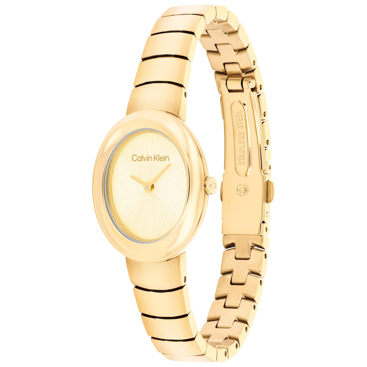 Ana Joalheiros - Relógios Calvin Klein - Relógio Calvin Klein Twisted Bezel 25100147 Lateral
