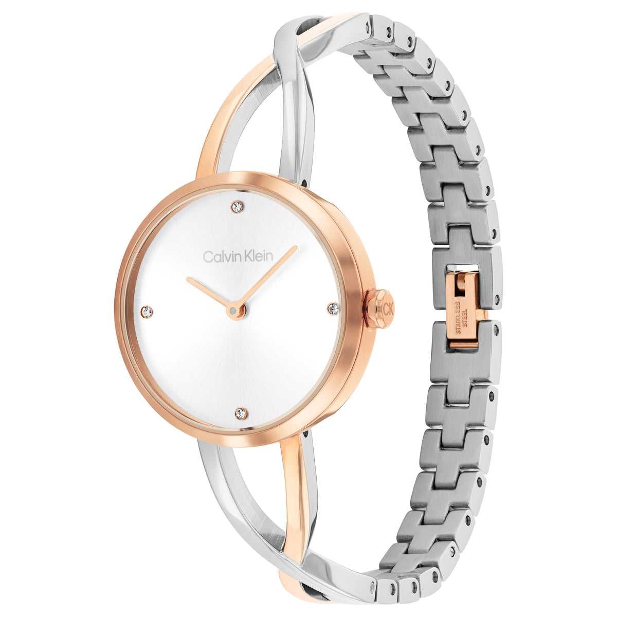 Ana Joalheiros - Relógios Femininos - Relógio para mulher Calvin Klein culpted Embrace 25100060 Lateral