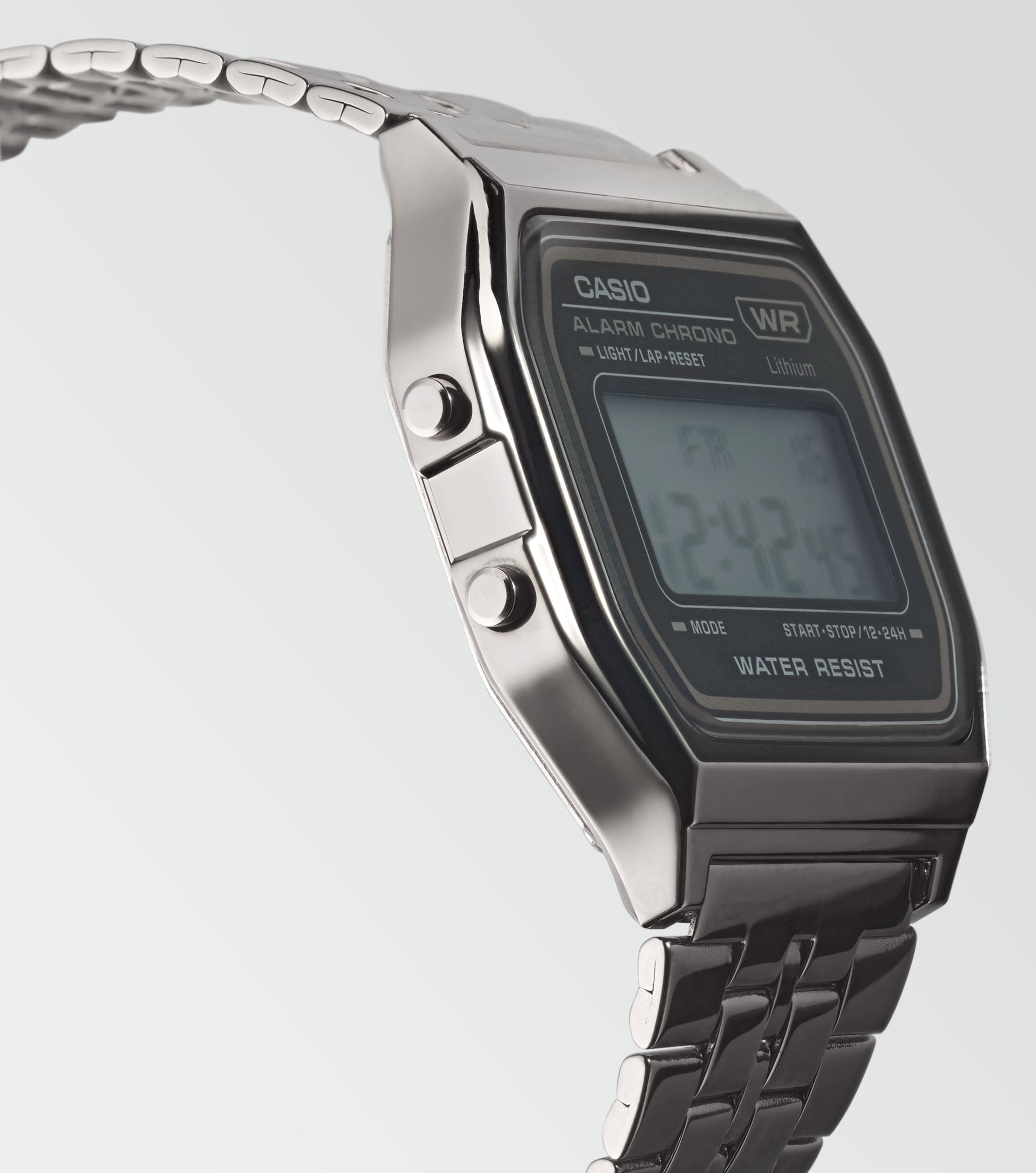 Ana Joalheiros - Relógios Casio - Relógio Casio Digital A158WETB-1AEF Lateral