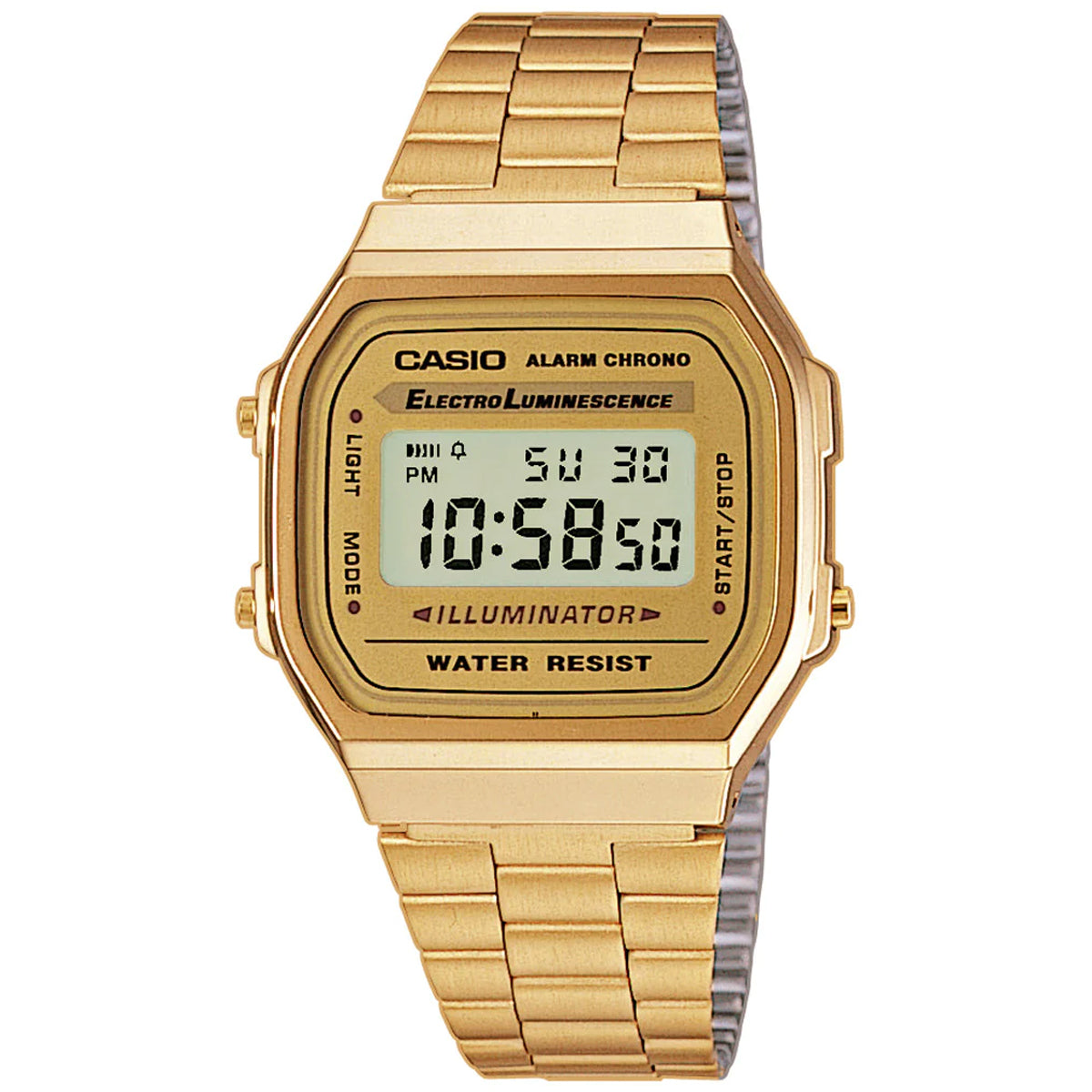 Ana Joalheiros - Casio Relógios - Relógio Casio Digital A168WG-9EF Iconic
