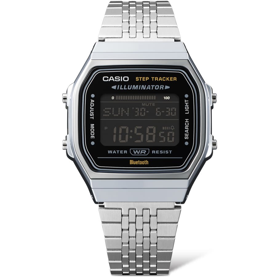 Ana Joalheiros - Relógios Casio - Relógio Casio Vintage ABL-100WE-1BEF Lateral