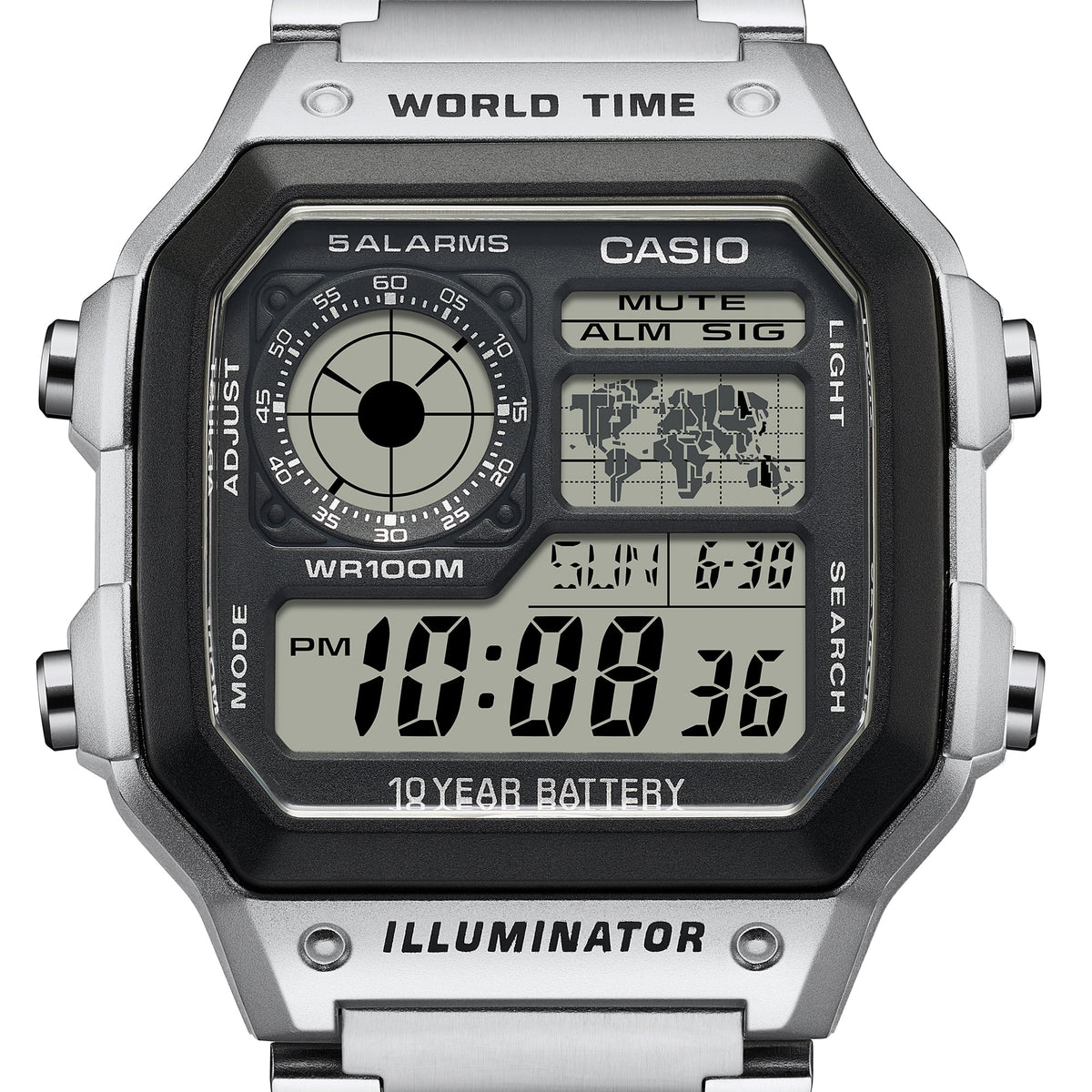 Ana Joalheiros - Casio Relógios - Relógio Casio Vintage AE-1200WHD-1AVEF
