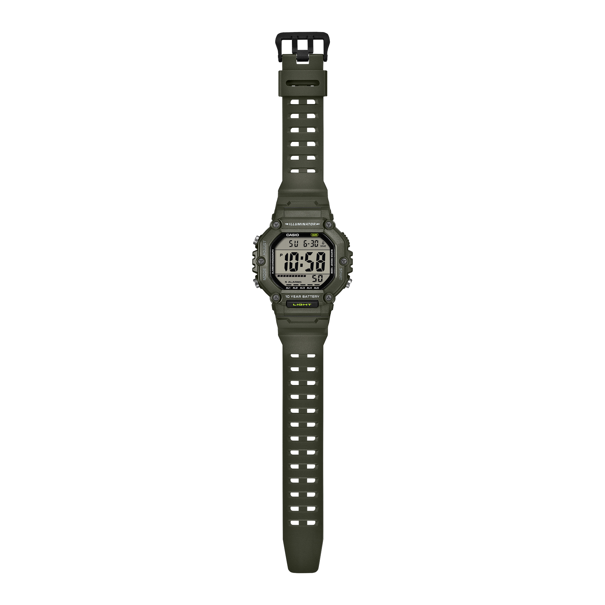 Ana Joalheiros - Casio Relógios - Relógio Casio Preto AE-1600HX-3AVEF Caixa