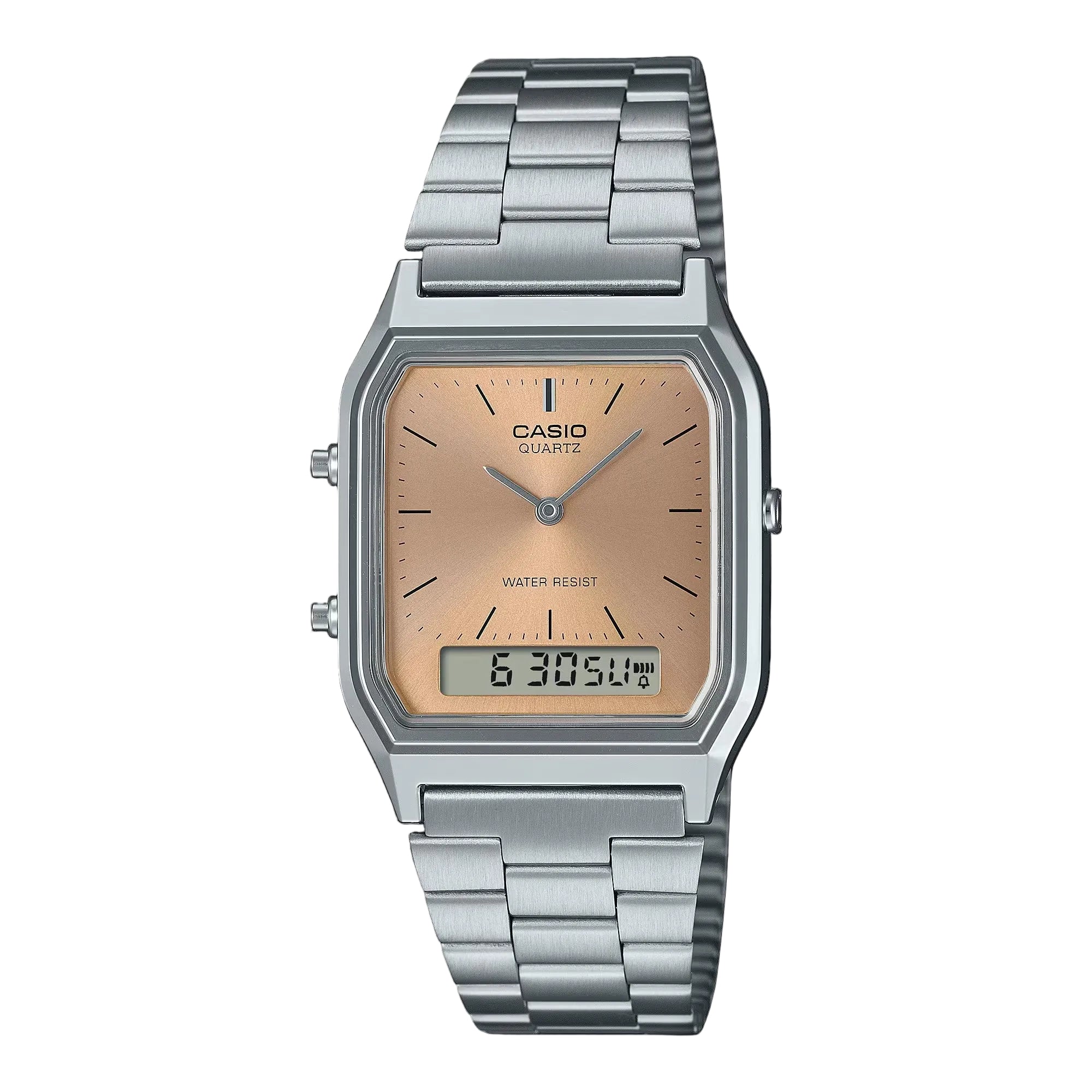Ana Joalheiros - Casio Relógios - Relógio Casio Vintage Edgy Collection AQ-230A-4AMQYES