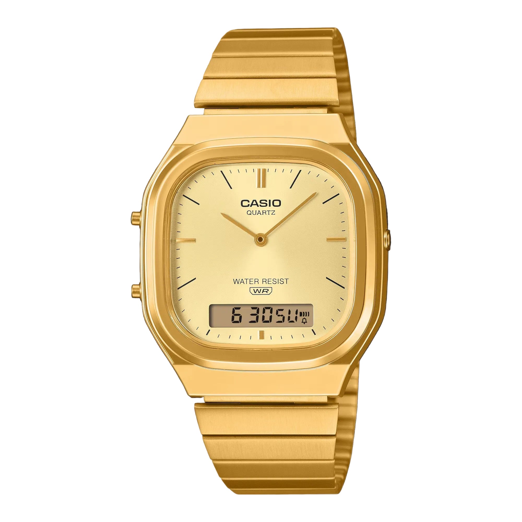 Ana Joalheiros - Casio Relógios - Relógio Casio Vintage Edgy Collection AQ-240EG-9AEF