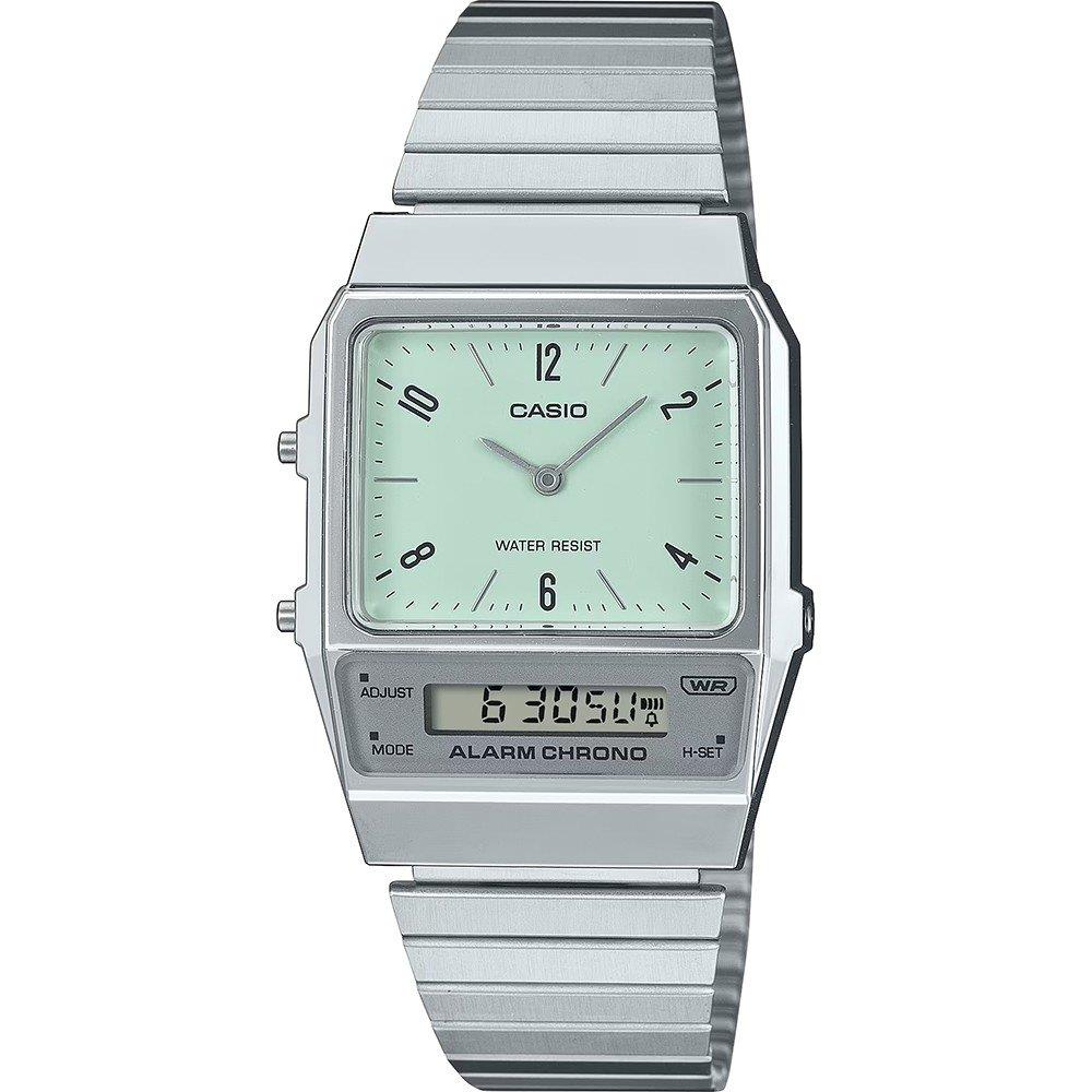 Ana Joalheiros - Casio Relógios - Relógio Casio Vintage Edgy Collection AQ-800E-3AEF