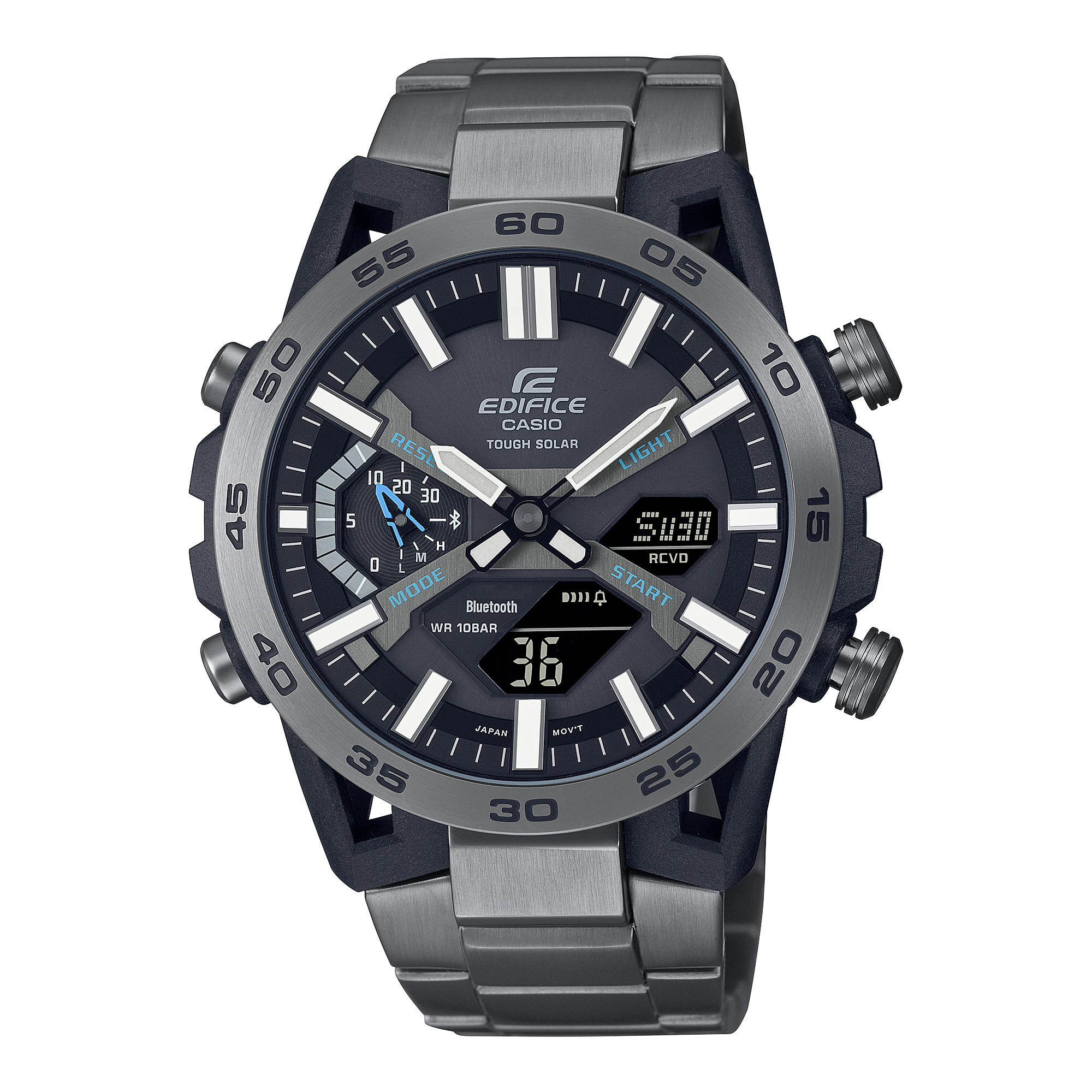 Ana Joalheiros - Casio Relógios - Relógio Casio Edifice ECB-2000DC-1AEF 