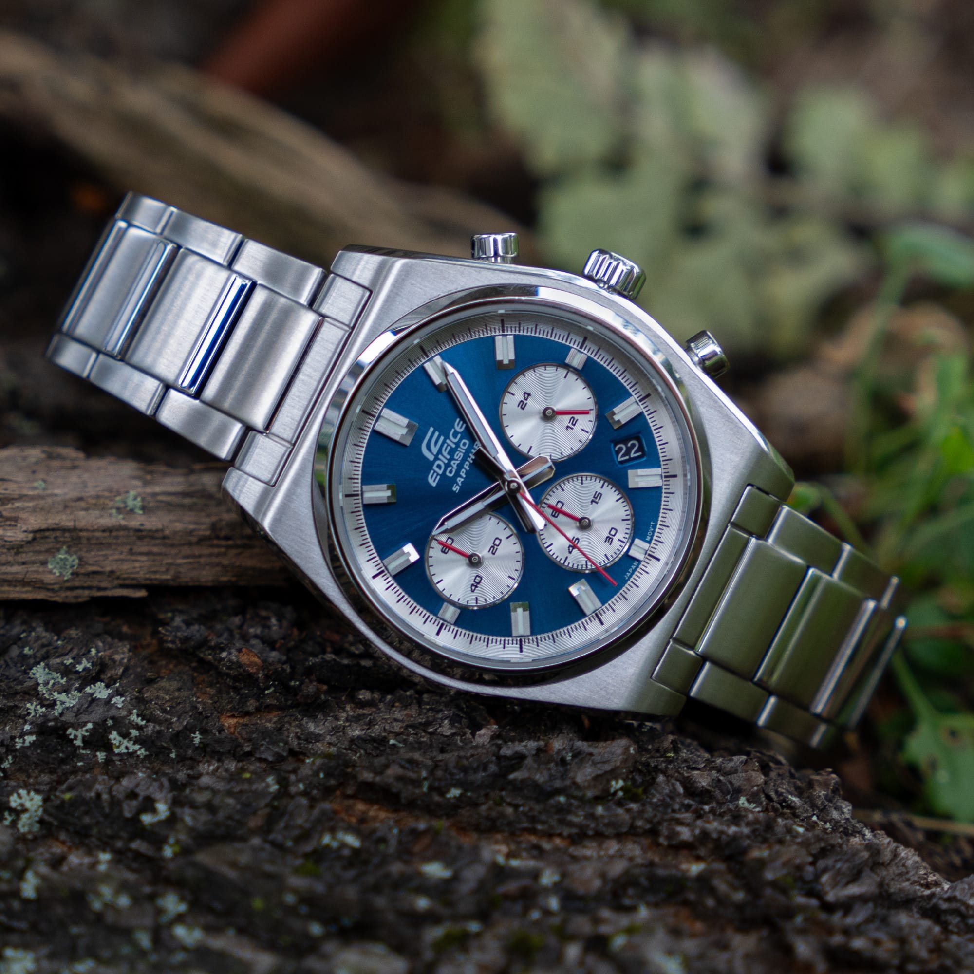 Ana Joalheiros - Relógios Casio - Relógio Homem Casio Edifice EFB-730D-2AVUEF Lateral