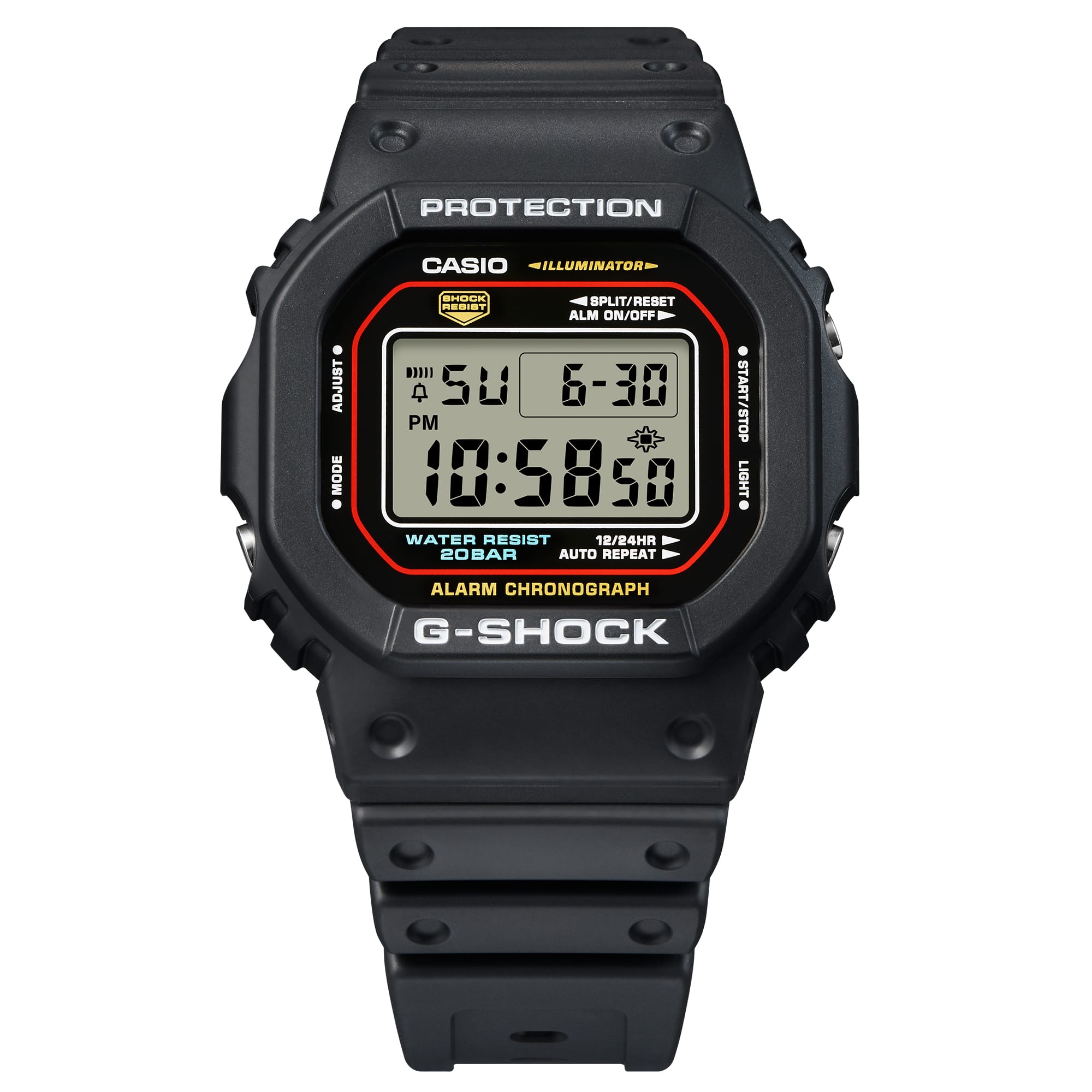 Ana Joalheiros - Relógios G Shock - Relógio Casio G-Shock Masculino 
DW-5600RL-1ER