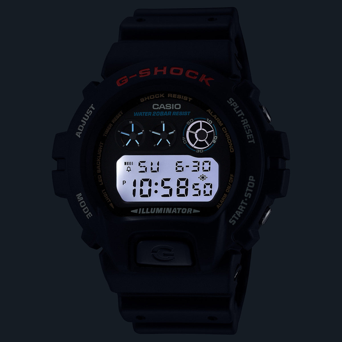 Ana Joalheiros - Relógios G Shock - Relógio Casio G-Shock Masculino DW-6900U-1ER Luminescente