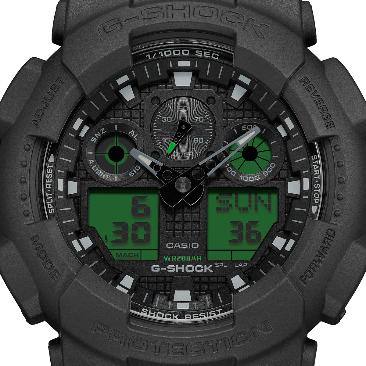 Ana Joalheiros - Relógios G Shock - Relógio Casio G-Shock Masculino GA-100 Series GA-100BEG-1AER