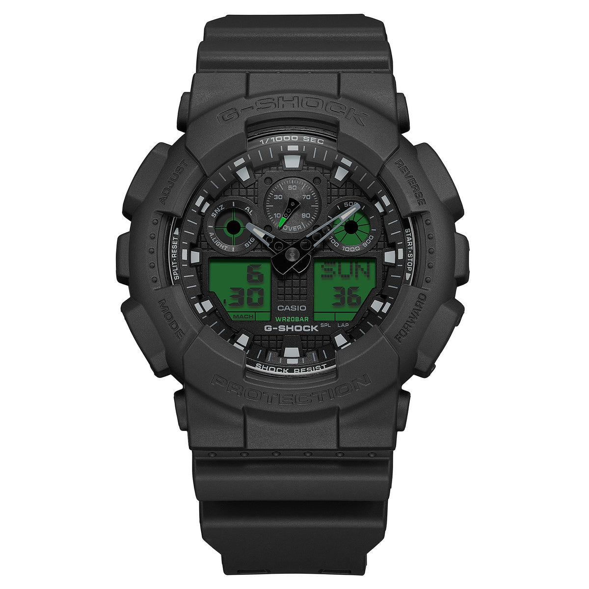 Ana Joalheiros - Relógios G Shock - Relógio Casio G-Shock Masculino GA-100 Series GA-100BEG-1AER