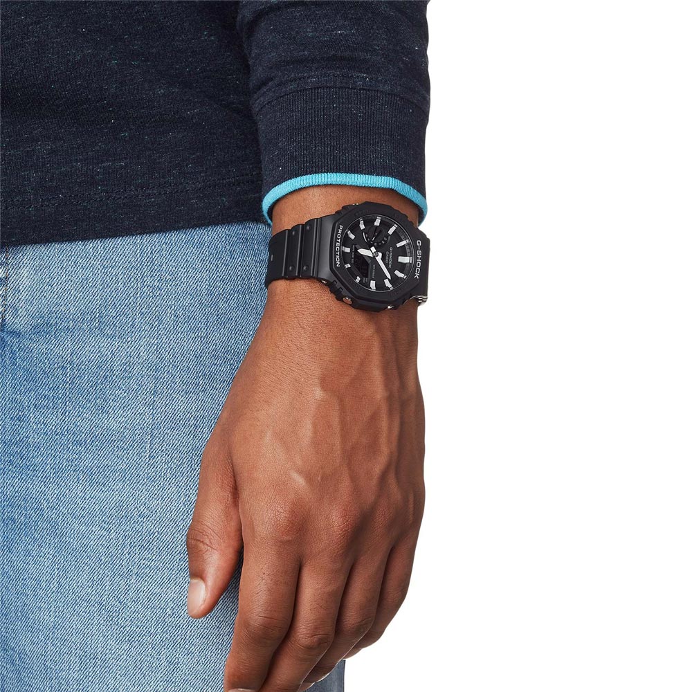 Ana Joalheiros - Relógios G Shock - Relógio Casio G-Shock Masculino  GA-2100-1AER no Pulso