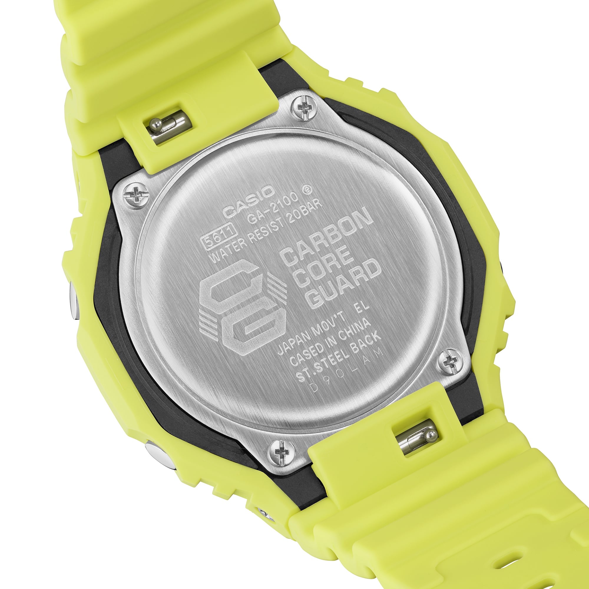 Ana Joalheiros - Relógios G Shock - Relógio Casio G-Shock Masculino GA-2100-9A9ER Fecho