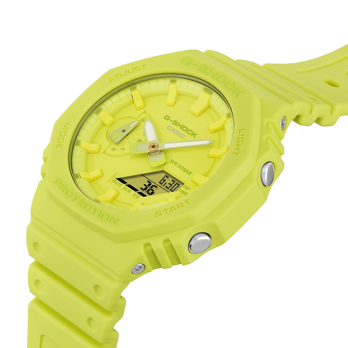 Ana Joalheiros - Relógios G Shock - Relógio Casio G-Shock Masculino GA-2100-9A9ER Lateral