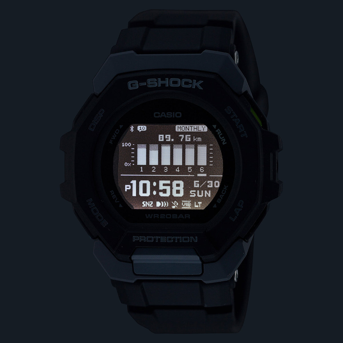 Ana Joalheiros - Relógios G Shock - Relógio Casio G-Shock Masculino GBD-300-1ER LED