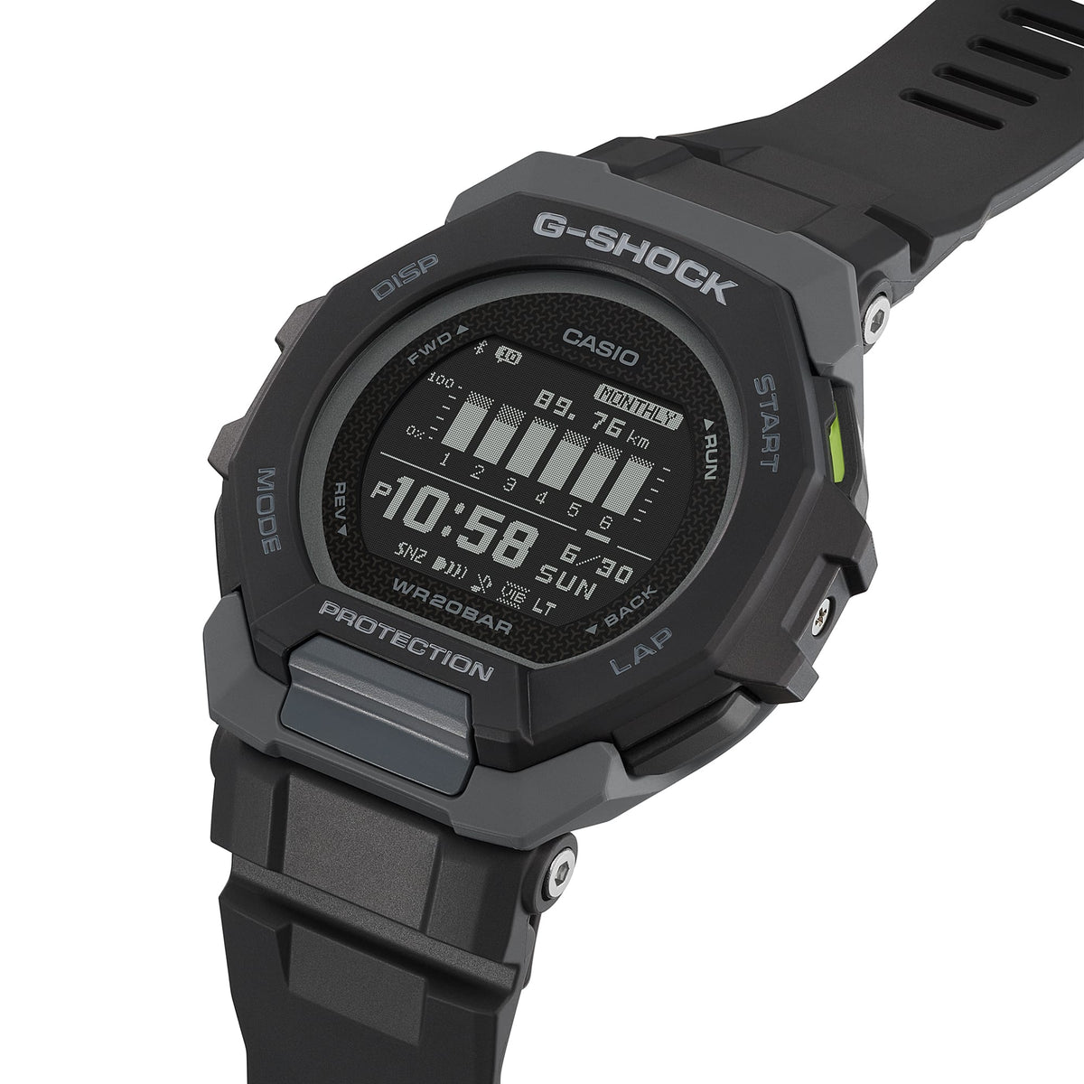 Ana Joalheiros - Relógios G Shock - Relógio Casio G-Shock Masculino GBD-300-1ER Lateral