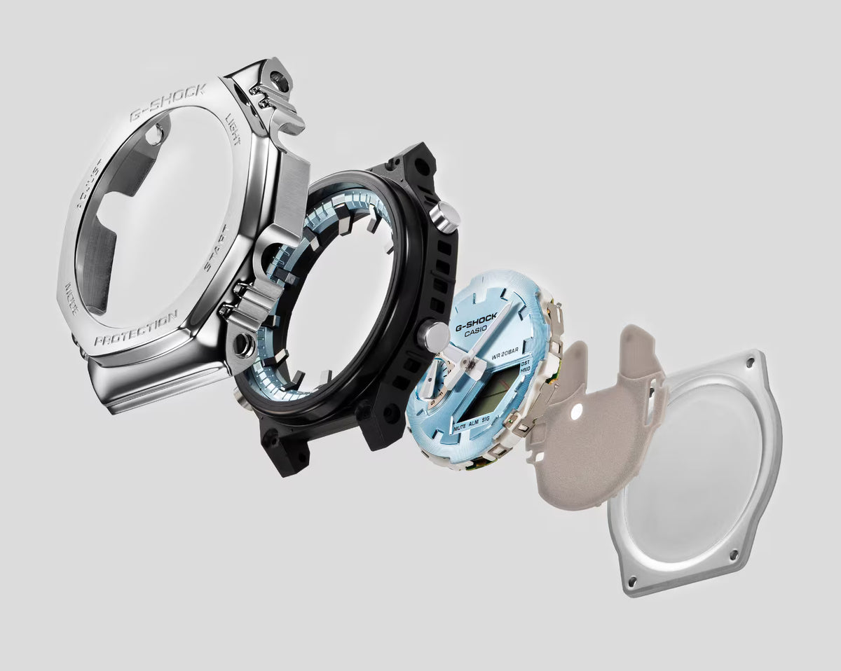 Ana Joalheiros - Relógios G Shock - Relógio Casio G-Shock Masculino GM-2100 Series GM-2110D-3A1ER Frame