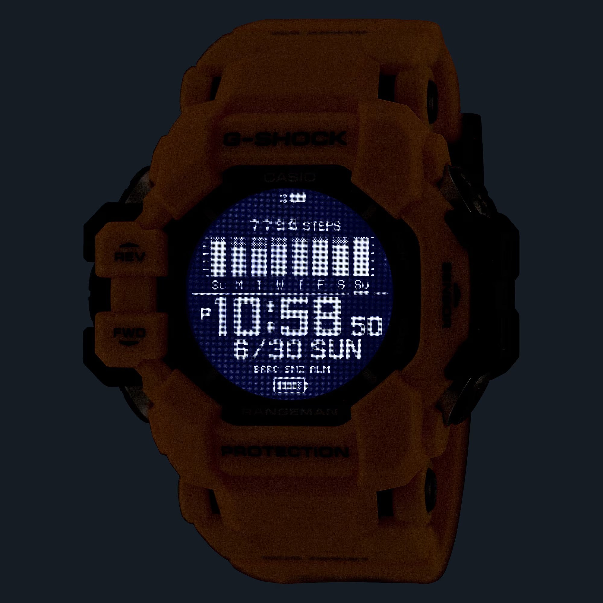 Ana Joalheiros - Relógios G Shock - Relógio Casio G-Shock Masculino GPR-H1000-9ER LED