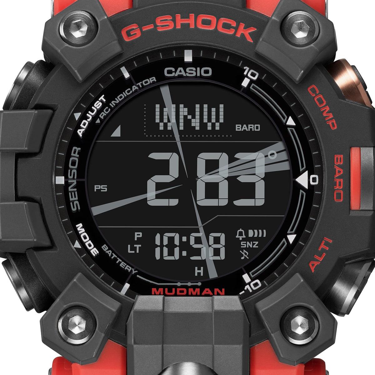 Ana Joalheiros - Relógios G Shock - Relógio Casio G-Shock Masculino MASTER OF G MUDMAN GW-9500-1A4ER Fecho
