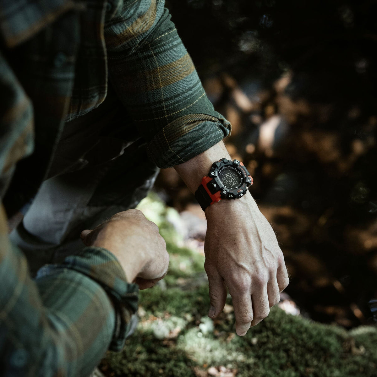 Ana Joalheiros - Relógios G Shock - Relógio Casio G-Shock Masculino MASTER OF G MUDMAN GW-9500-1A4ER no Pulso
